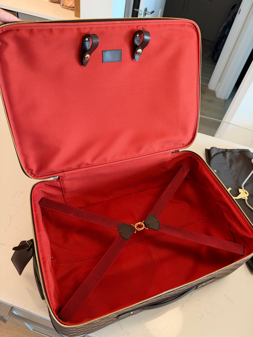Louis Vuitton - Pegase 55 Rolling Luggage Full Set