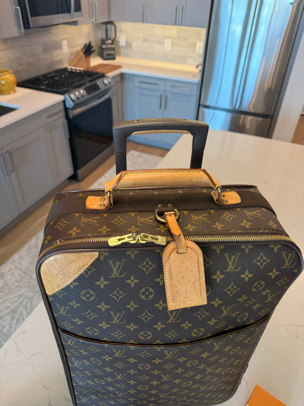 Louis Vuitton Pegase 55 Rolling Luggage