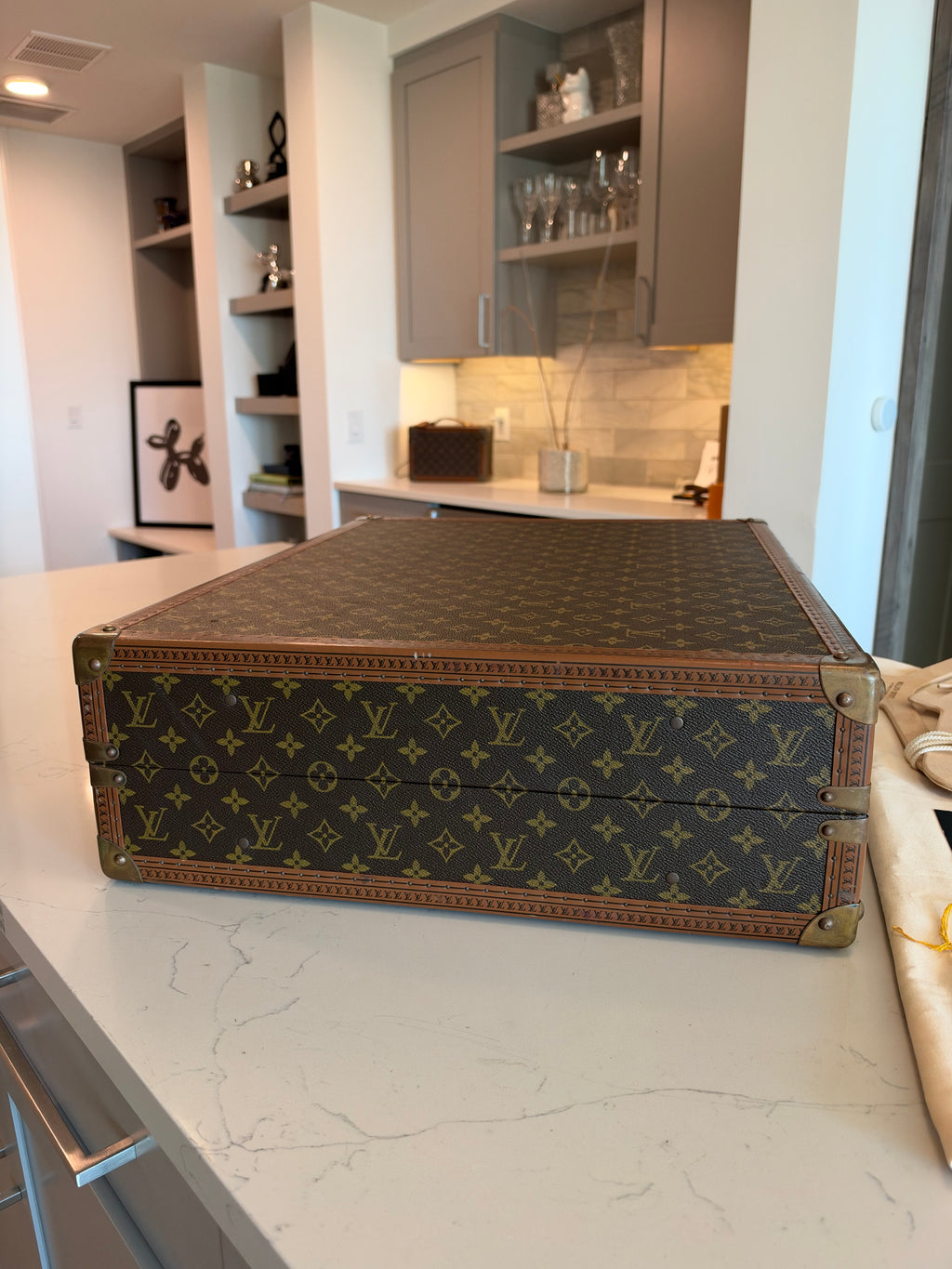 Louis Vuitton RARE Cotteville 60 Trunk