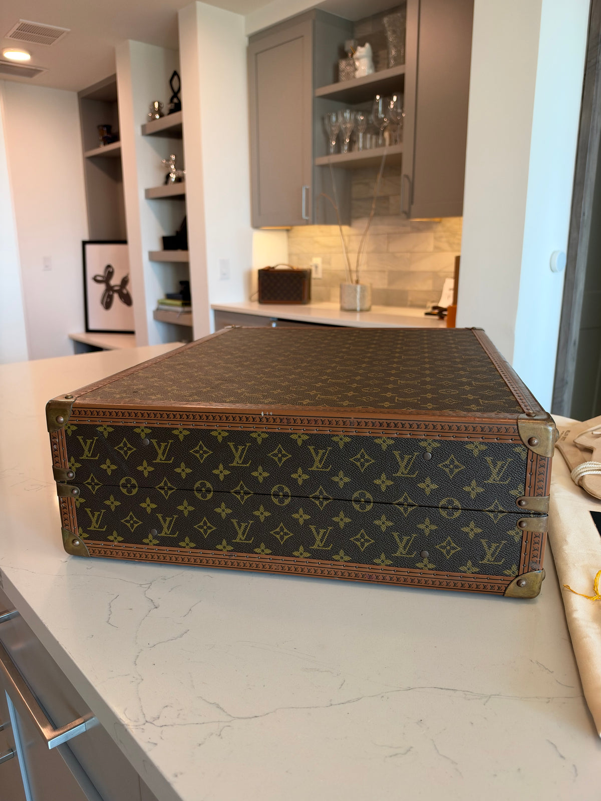 Louis Vuitton RARE Cotteville 60 Trunk
