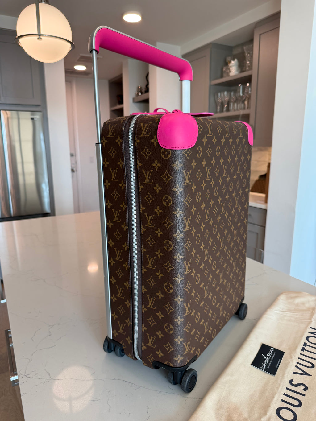 Louis Vuitton Horizon 55 Monogram Pink Colormania - RARE