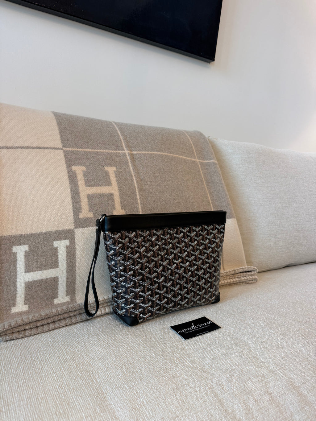 Goyard Goyardine Conti Pouch
