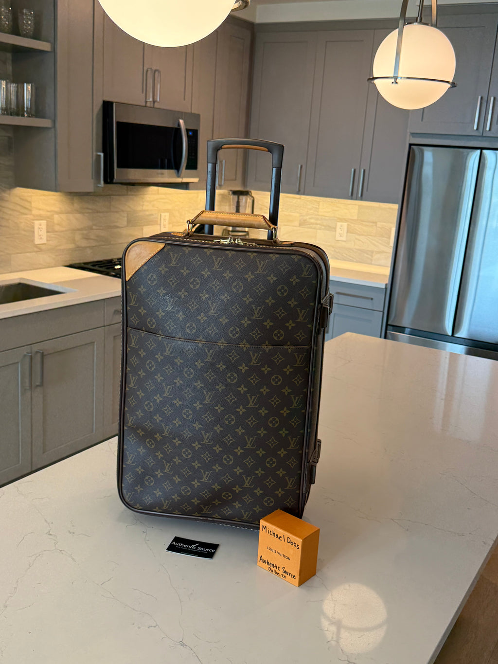 Louis Vuitton Pegase 55 Rolling Luggage