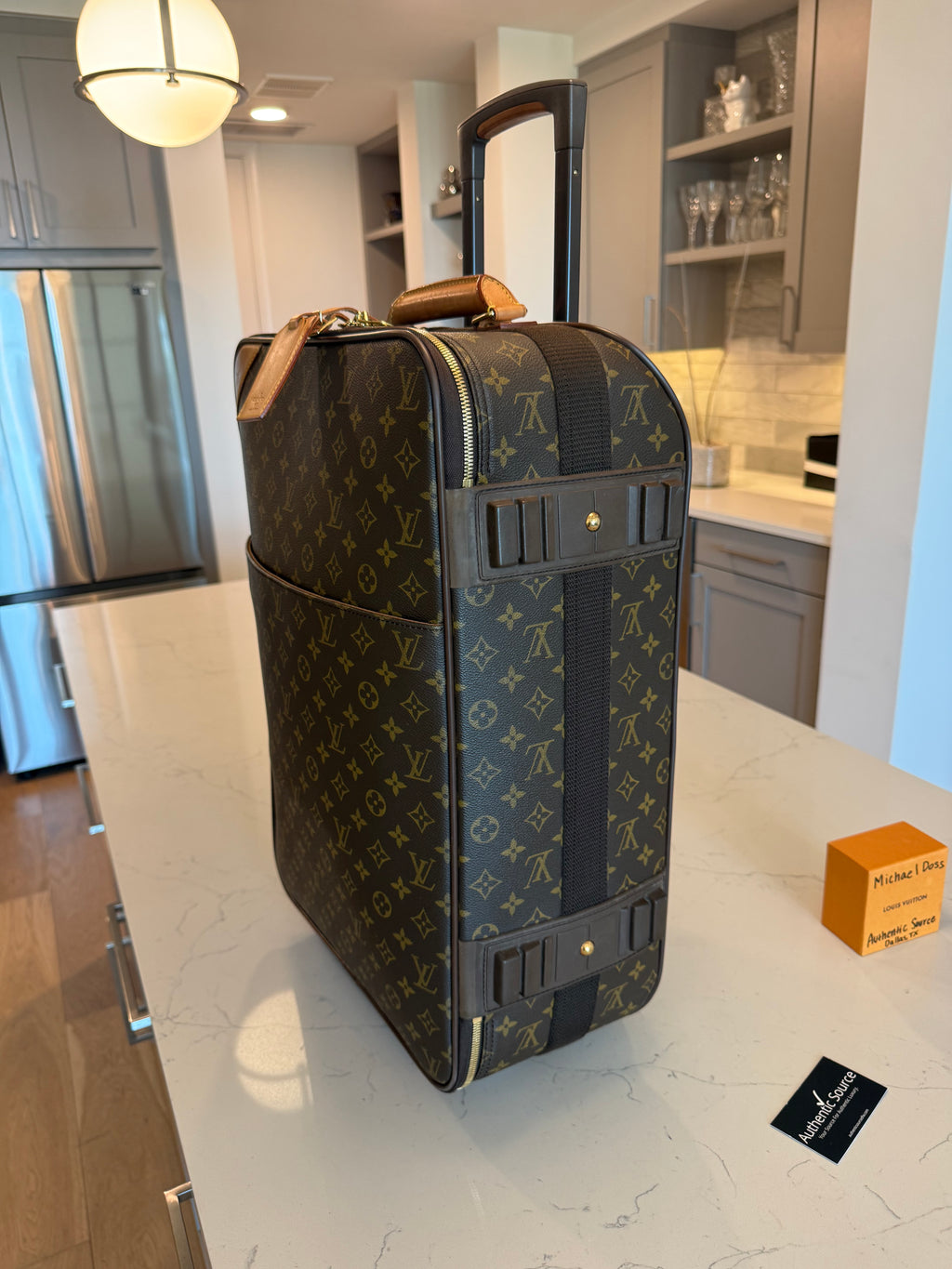 Louis Vuitton Pegase 55 Rolling Luggage