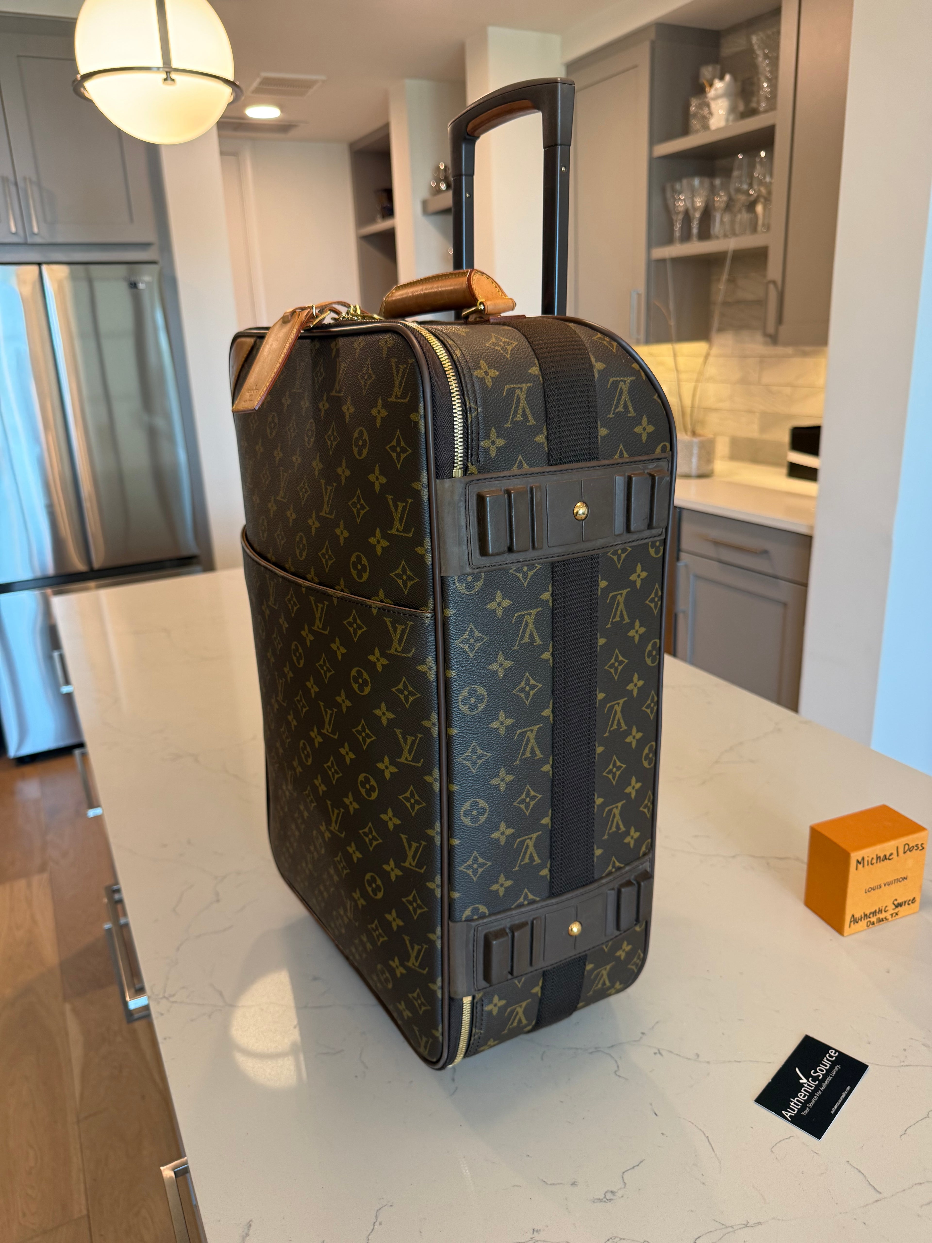 Louis Vuitton Pegase 55 Rolling Luggage