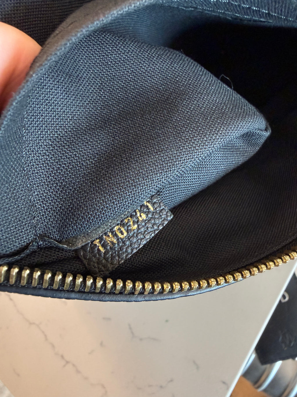 Louis Vuitton Daily Pouch Empreinte Noir