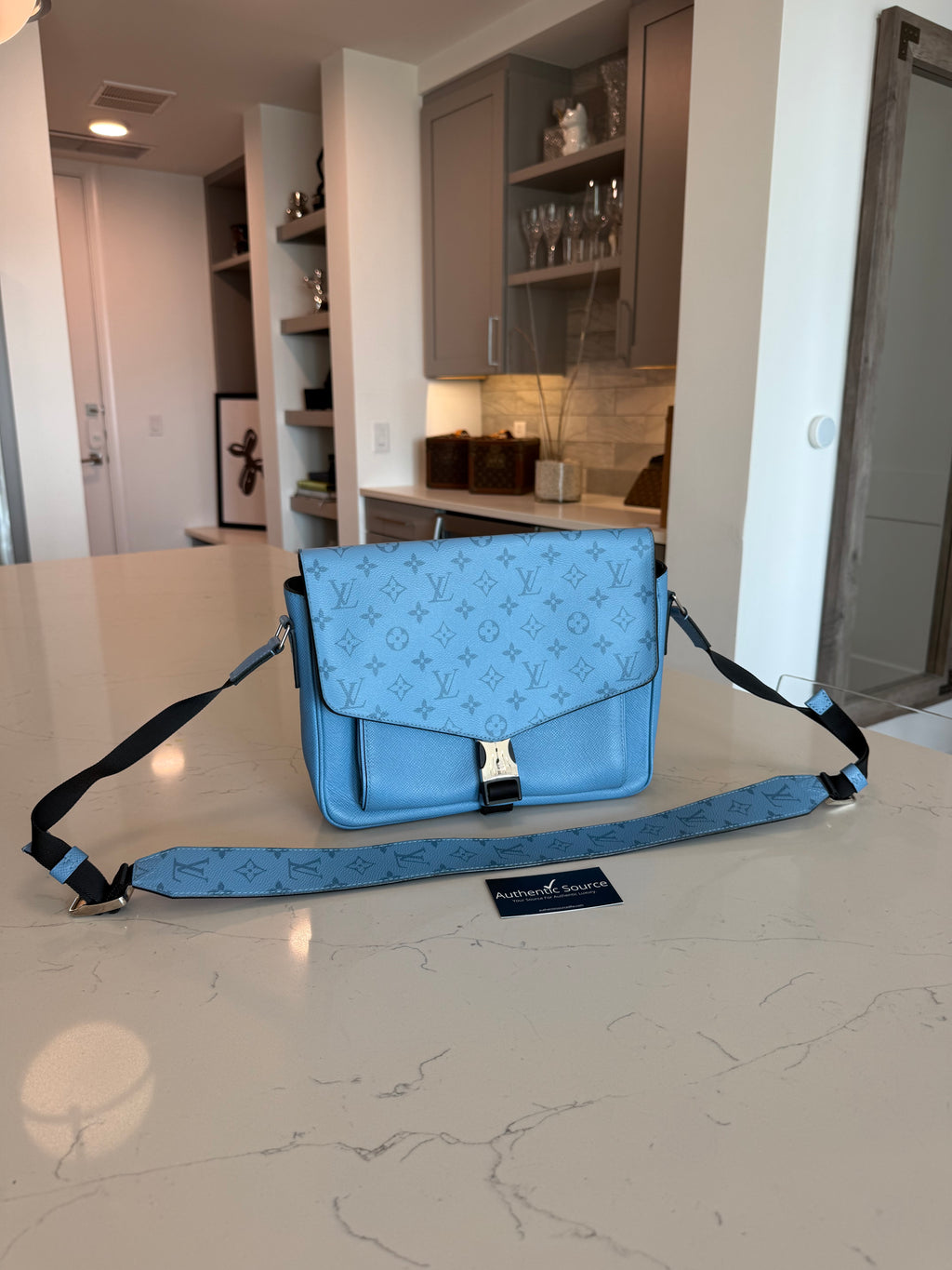Louis Vuitton Tiagarama Messengerama Blue