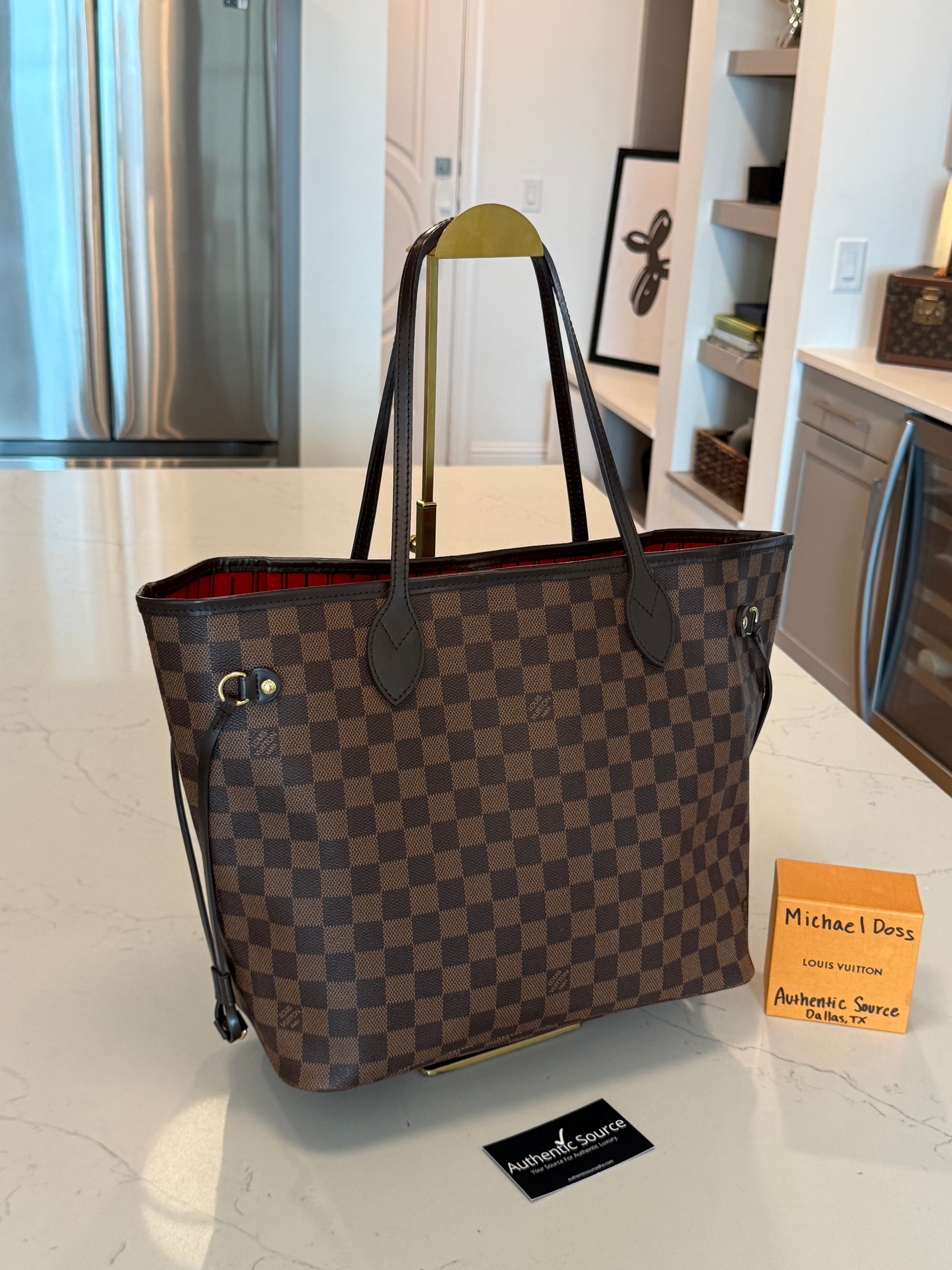 Louis Vuitton Neverfull MM Damier Ebene