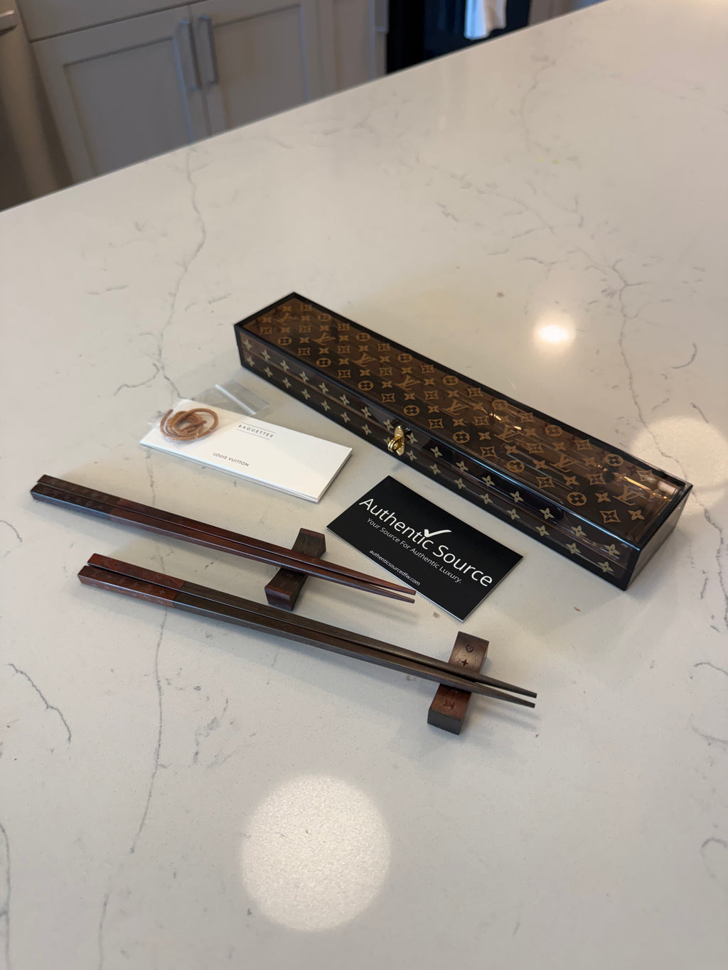Louis Vuitton Chopsticks Set - Rare