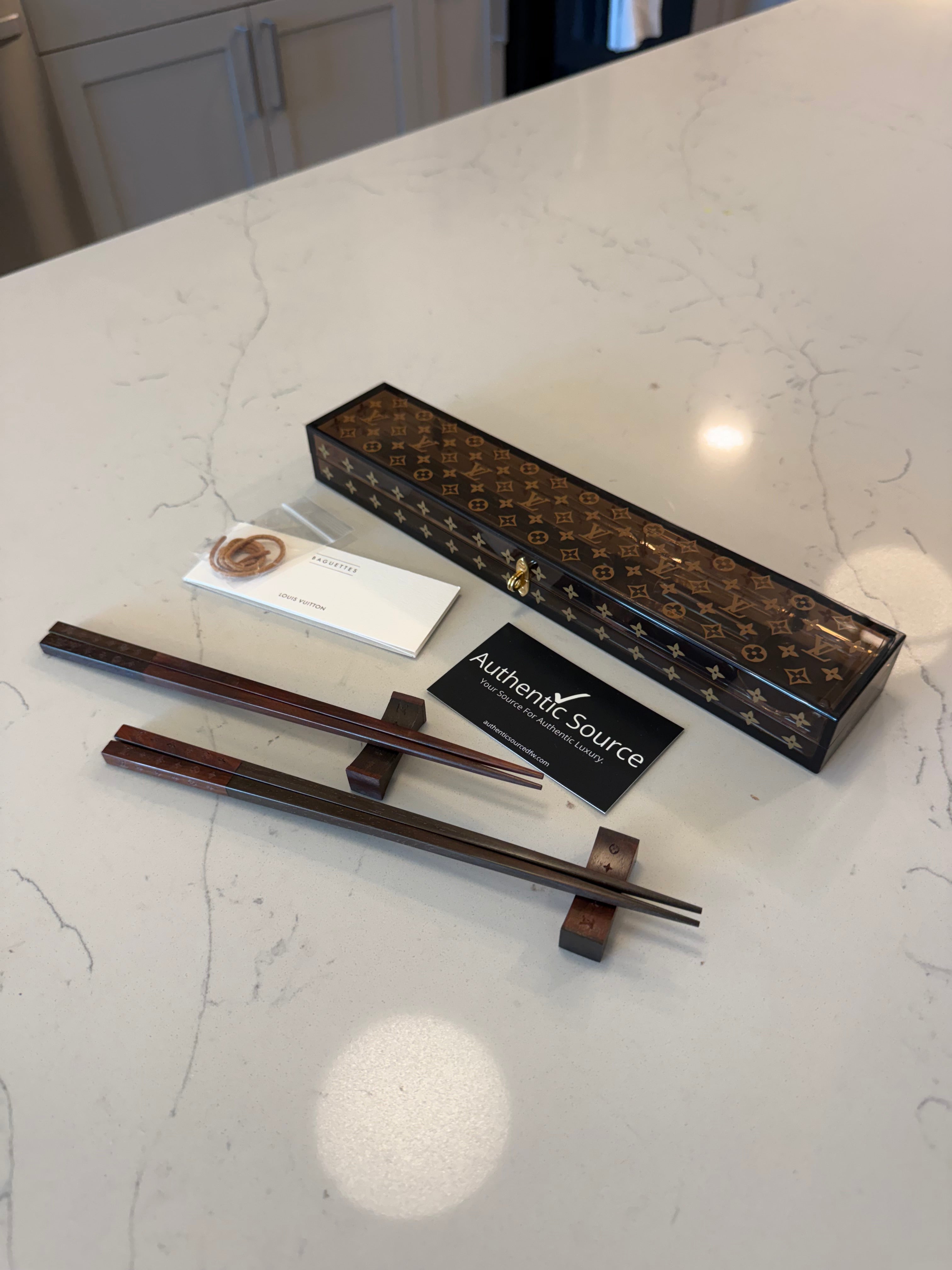 Louis Vuitton Chopsticks Set - Rare