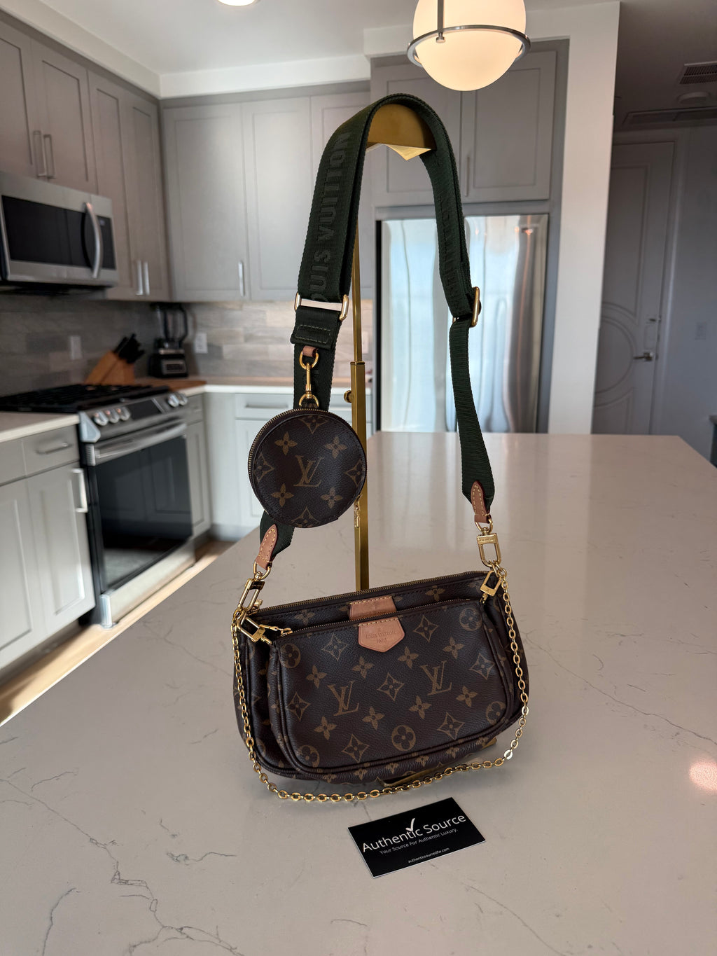 Louis Vuitton Multi Pochette Accessories Khaki