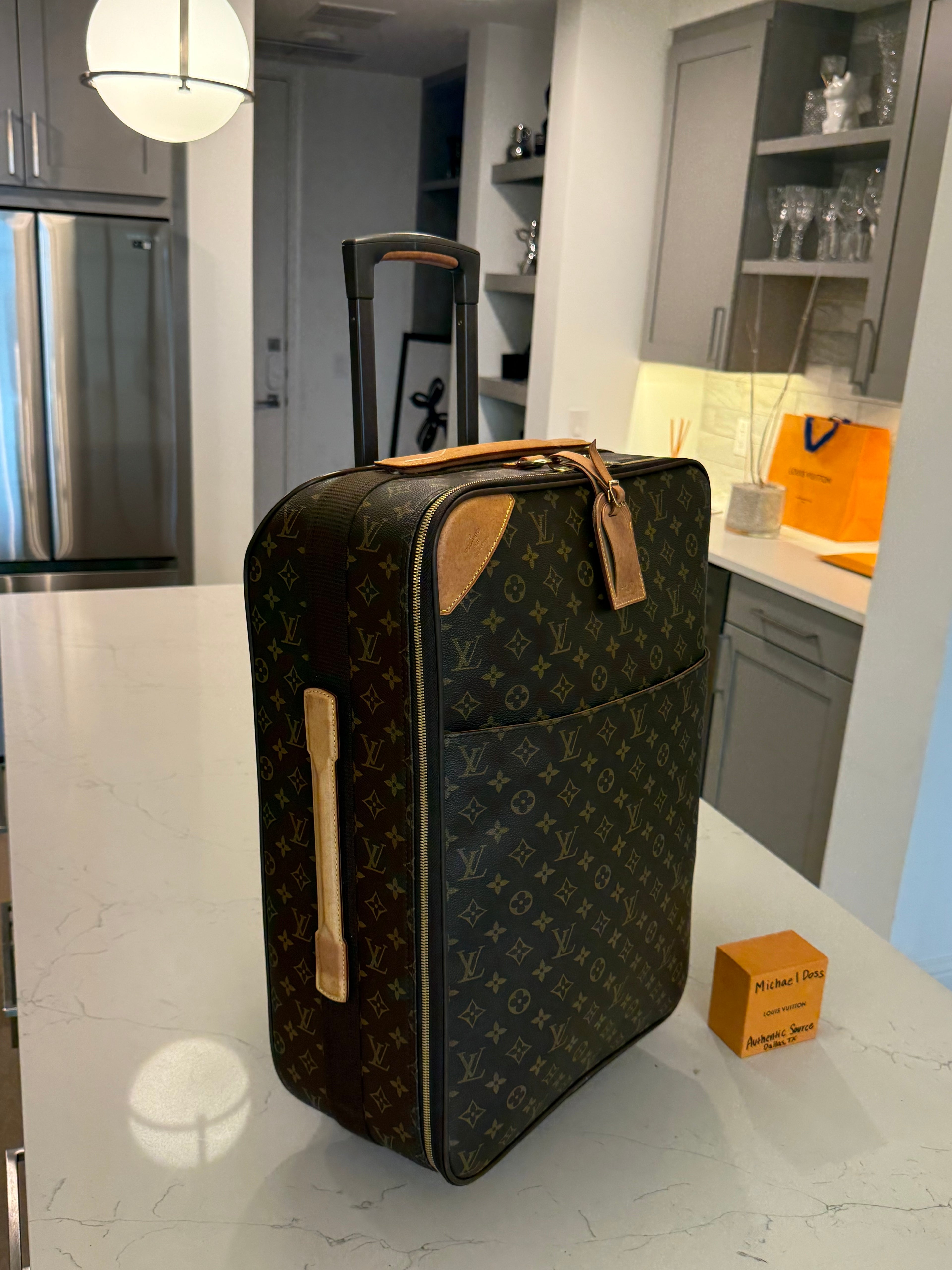 Louis Vuitton Pegase 55 Rolling Luggage