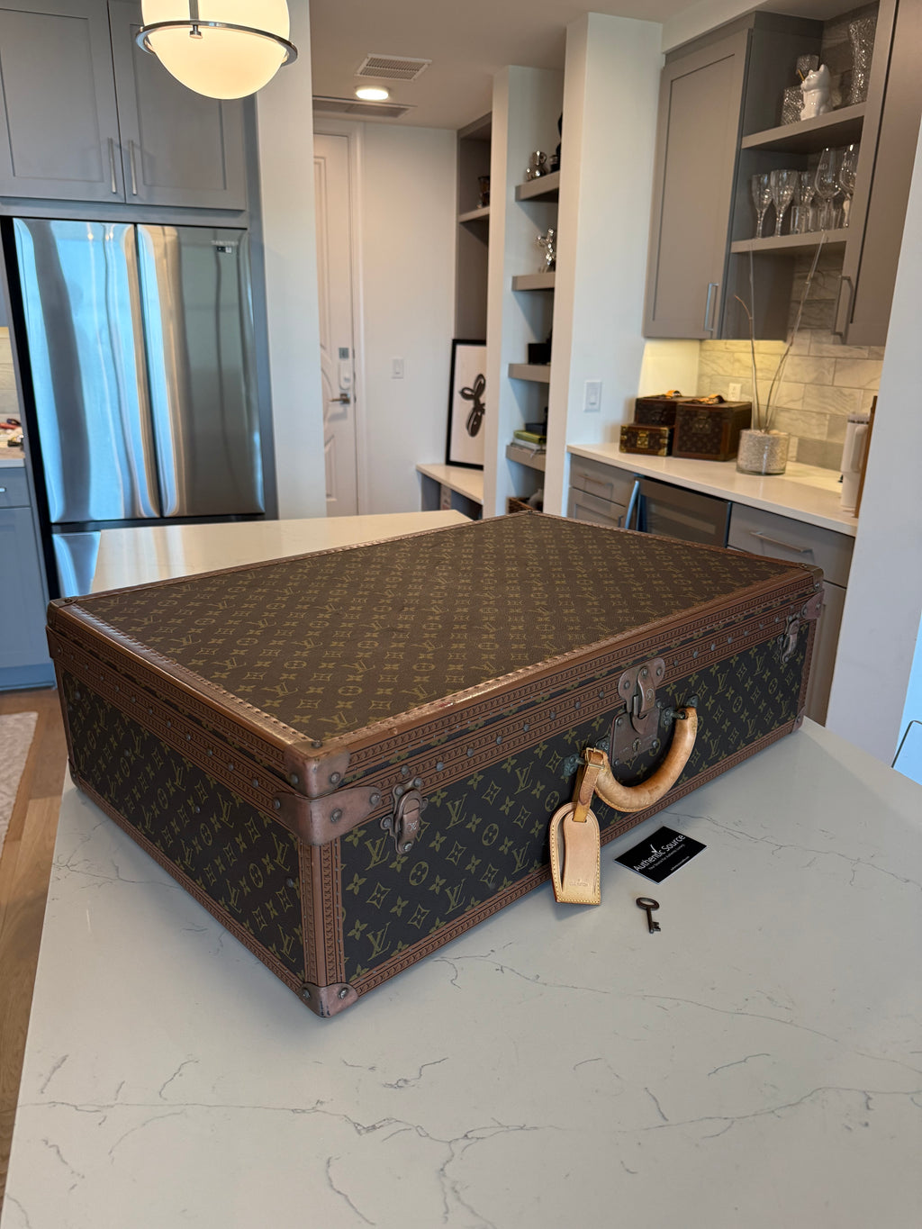 Louis Vuitton Alzer 75 Trunk