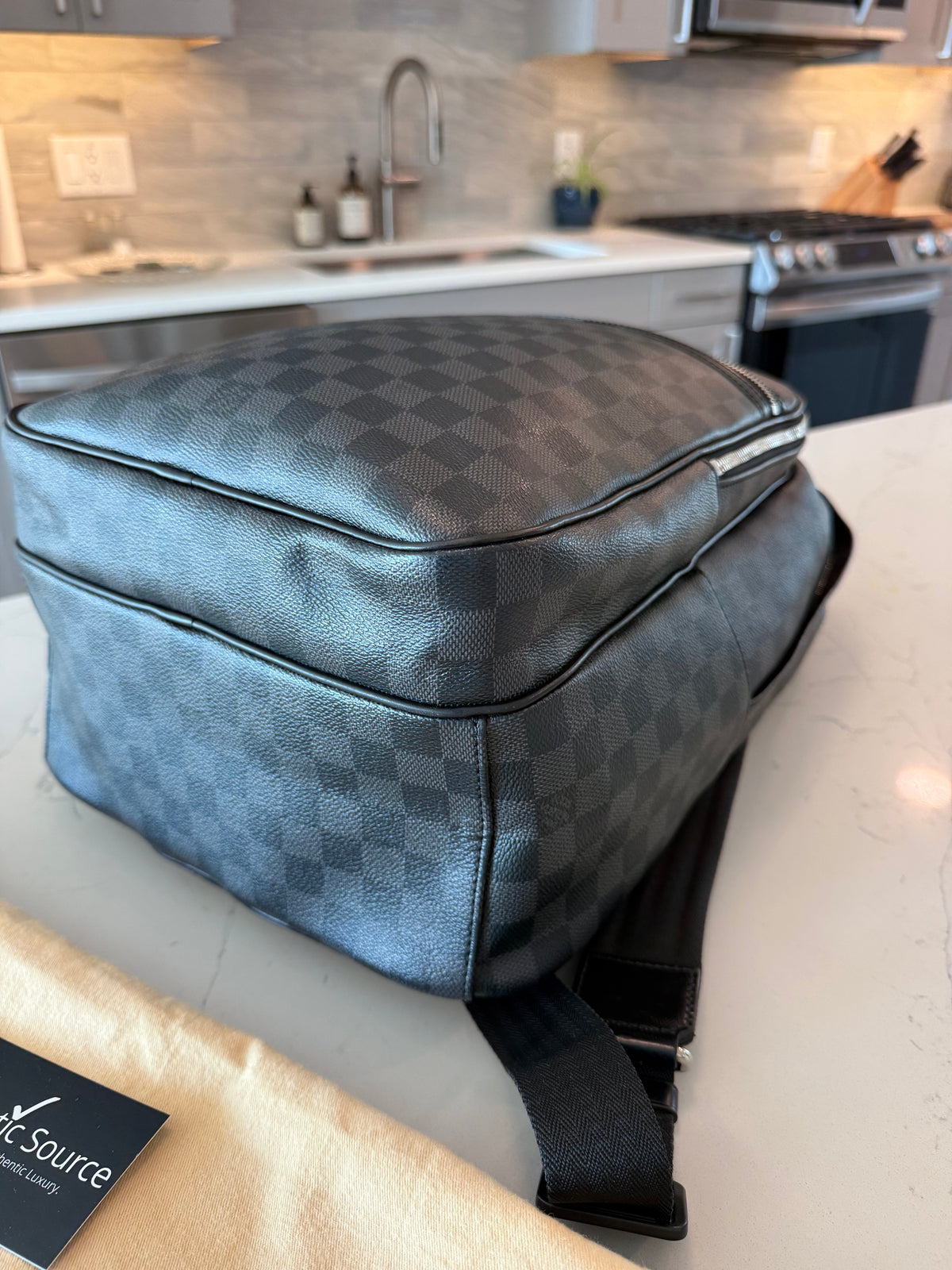 Louis Vuitton Michael Backpack Damier Graphite