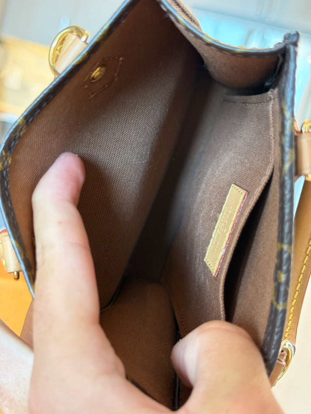 Louis Vuitton Sac Platt Petit