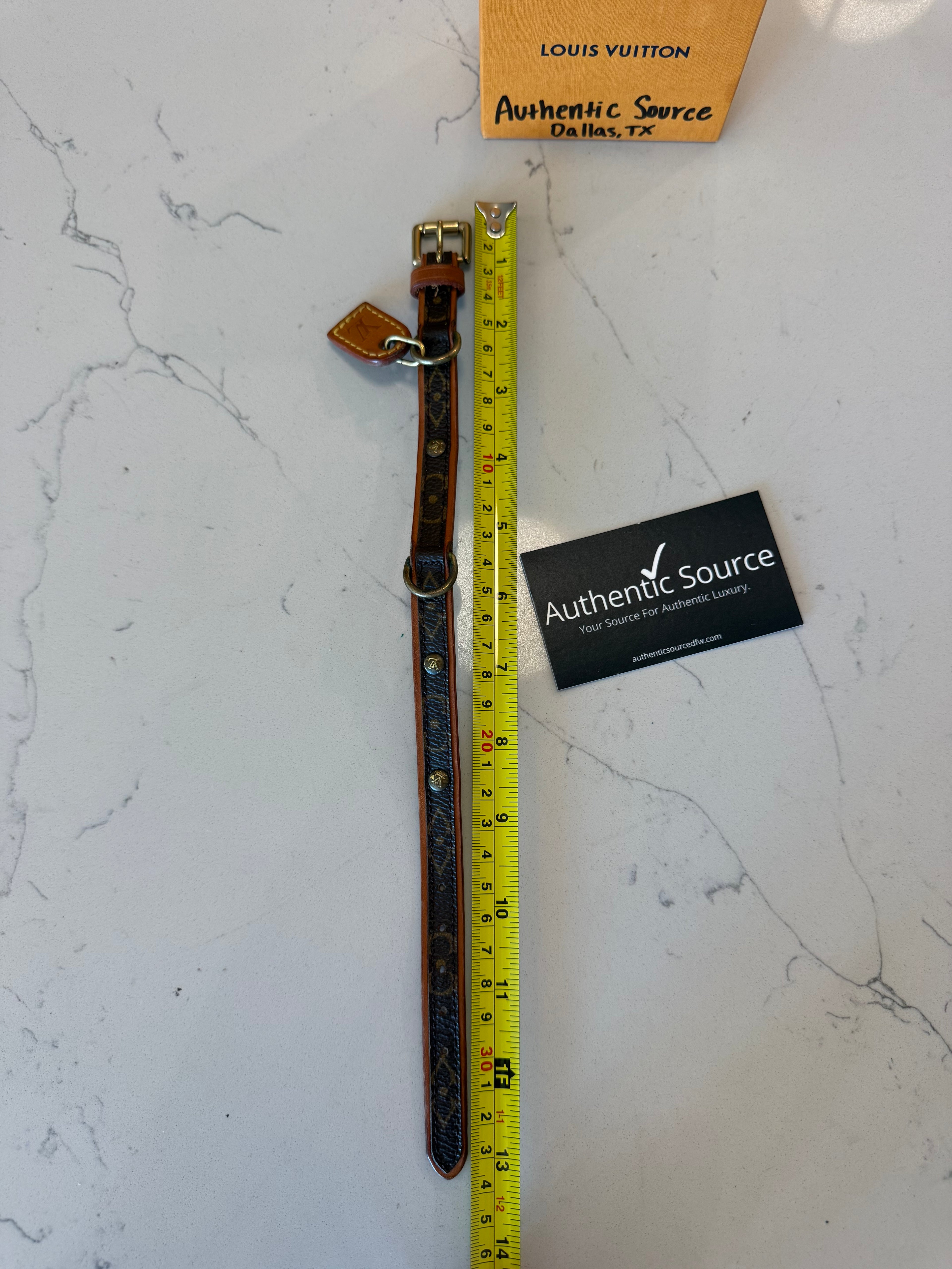 Louis Vuitton Baxter Pet Collar PM