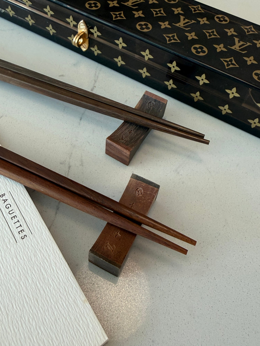Louis Vuitton Chopsticks Set - Rare