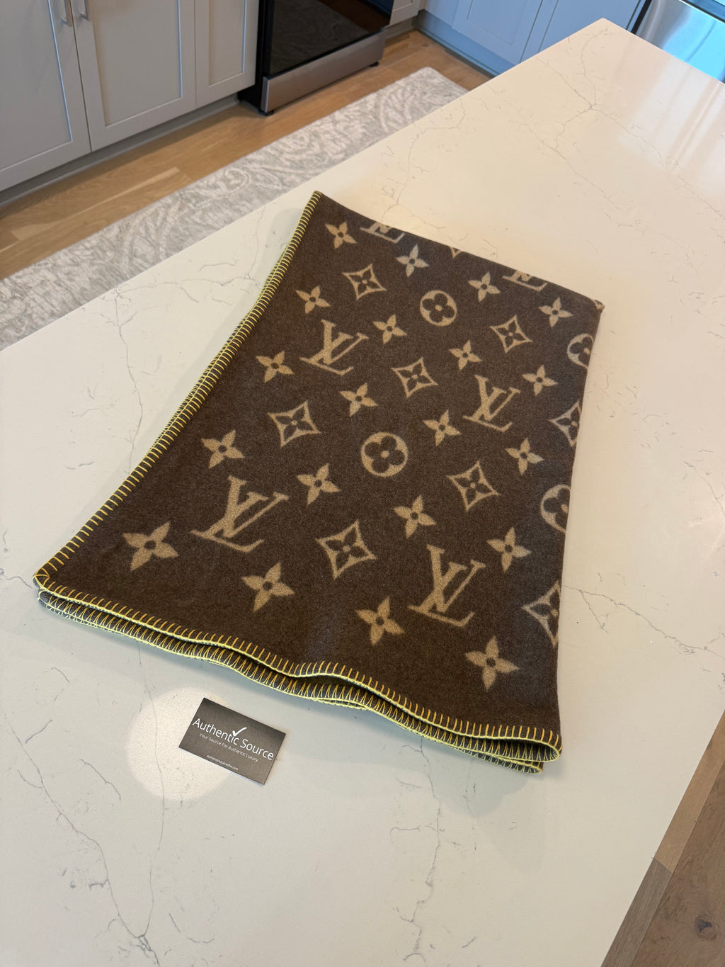 Louis Vuitton Traveling Requisites Blanket