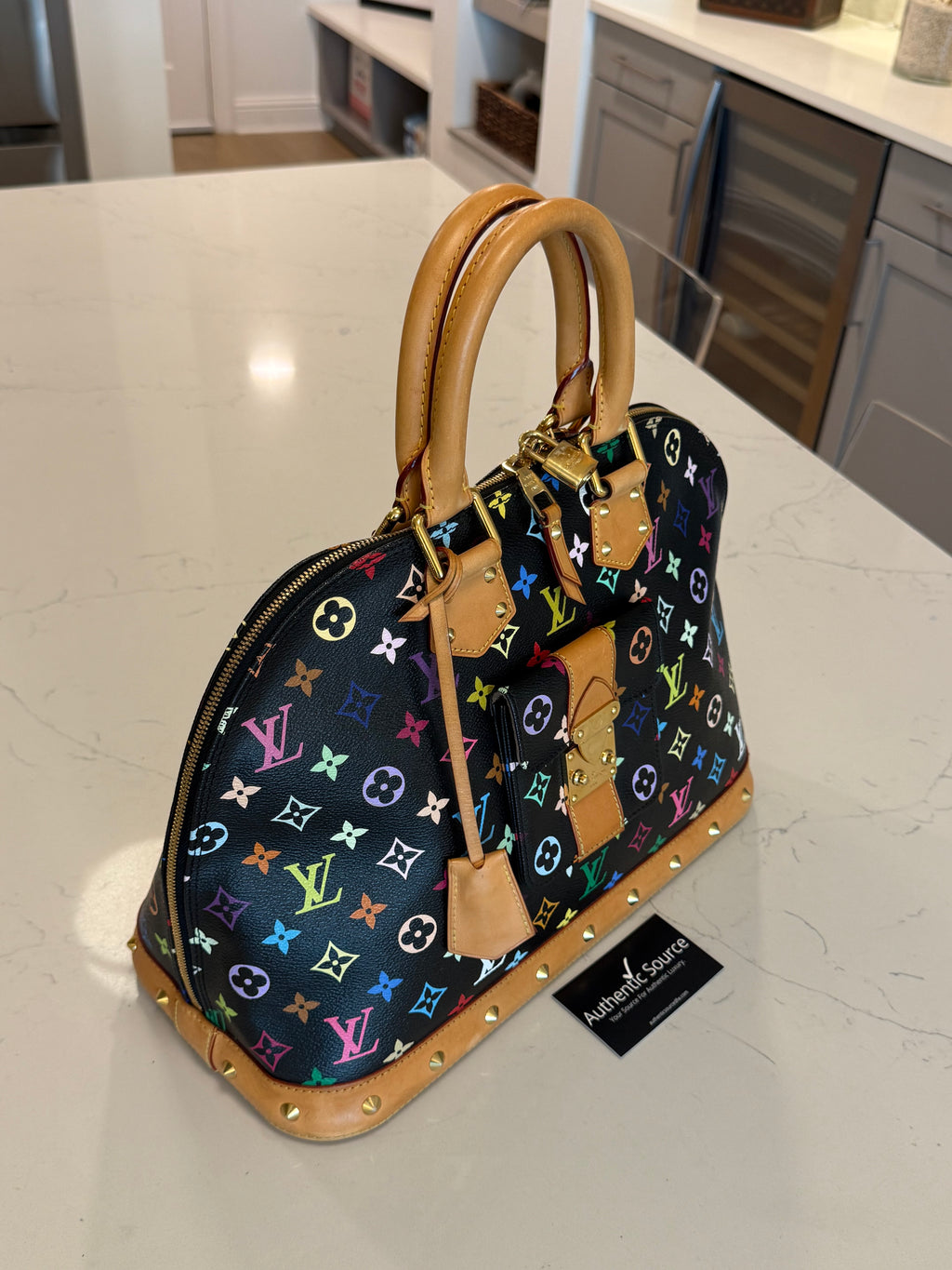 Louis Vuitton Alma GM Murakami Multicolor