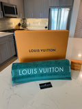 Louis Vuitton Green Monogram Beach Towel