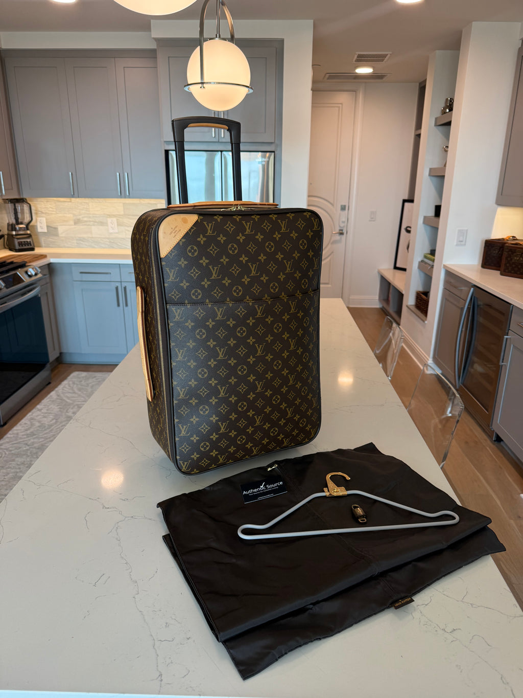 Louis Vuitton Pegase 55 Rolling Luggage