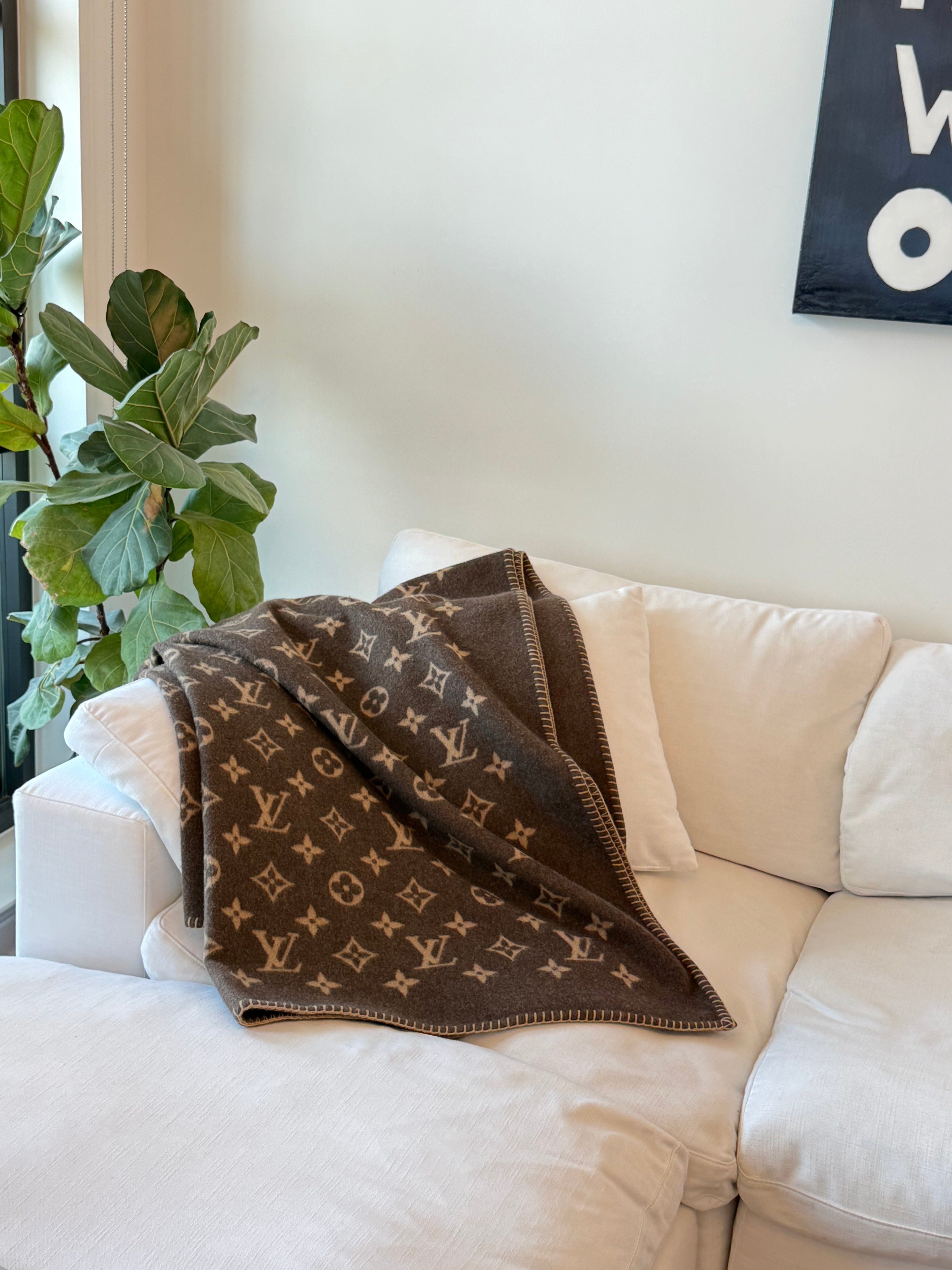 Louis Vuitton Neo Monogram Blanket