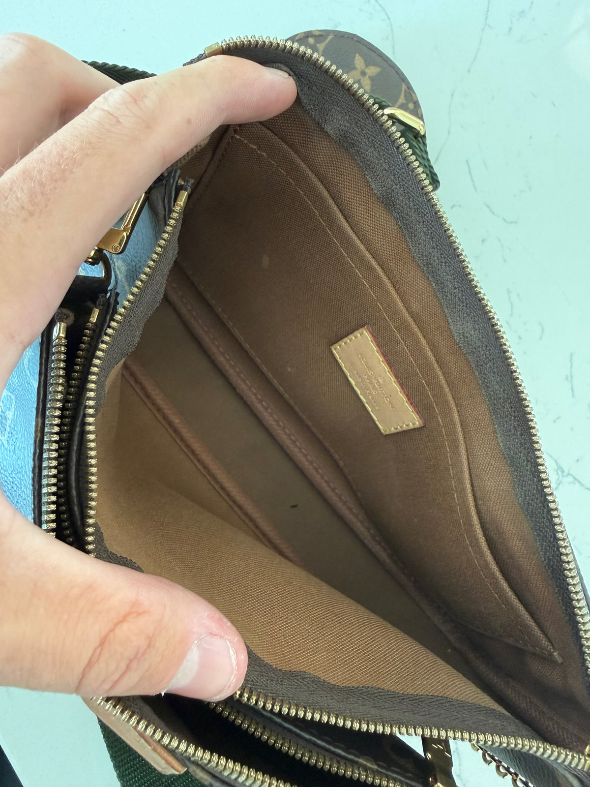 Louis Vuitton Multi Pochette Accessories Khaki