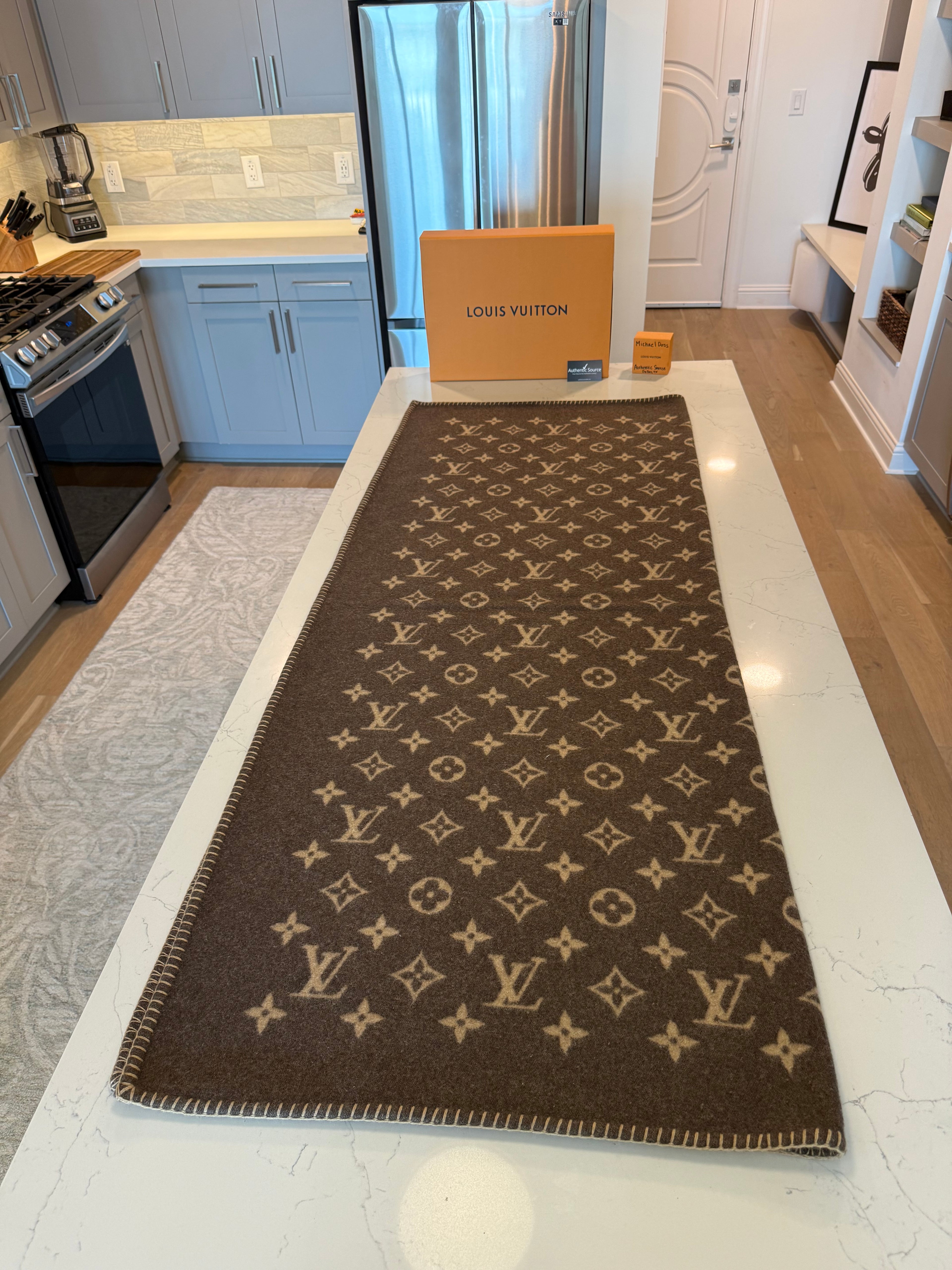 Louis Vuitton Neo Monogram Blanket