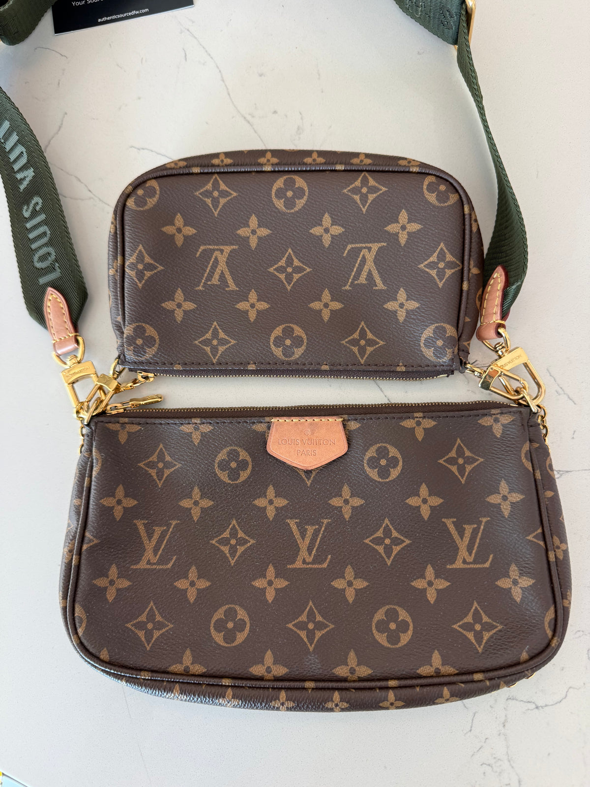 Louis Vuitton Multi Pochette Accessories Khaki