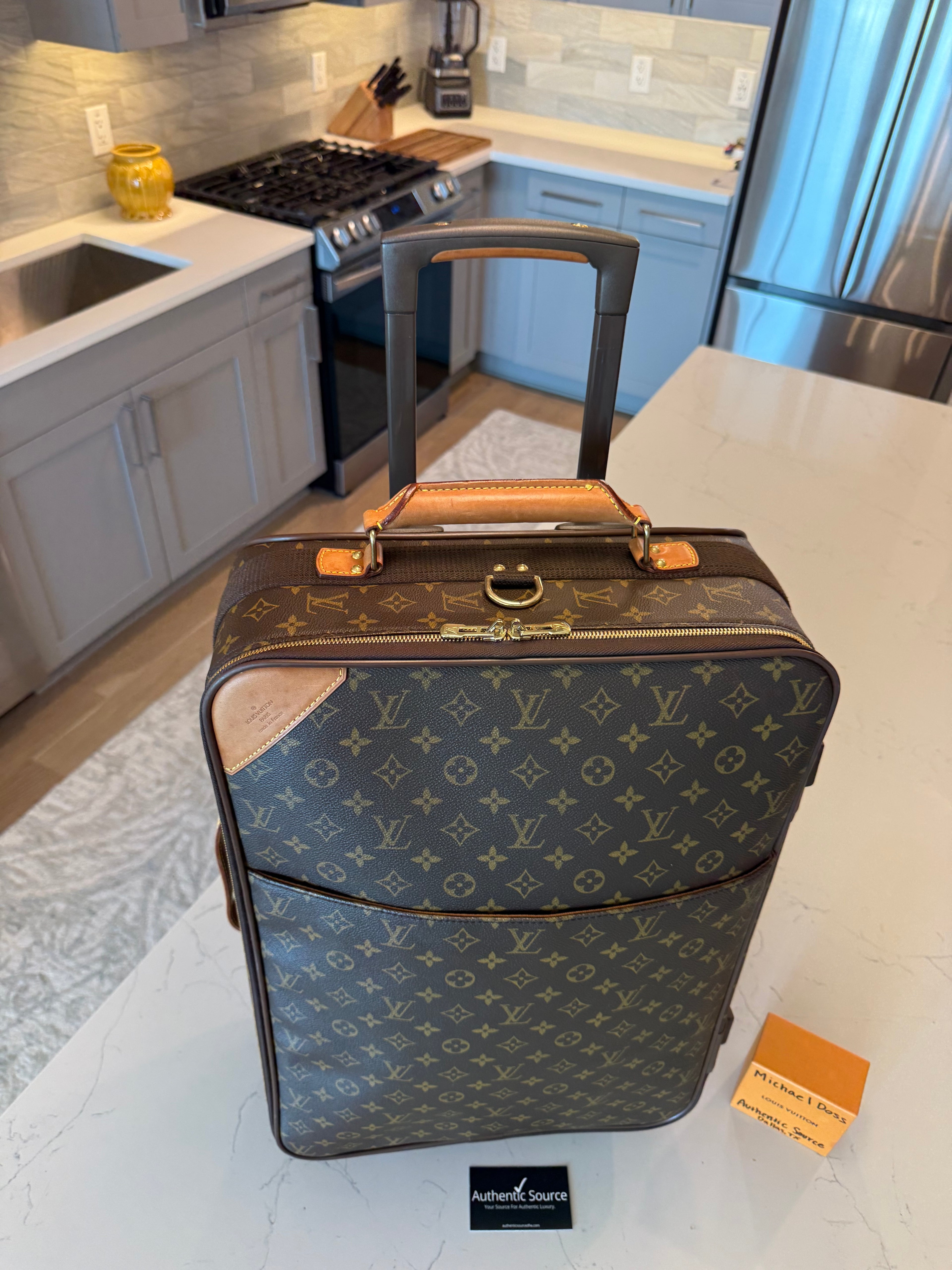Louis Vuitton Pegase 55 Rolling Luggage