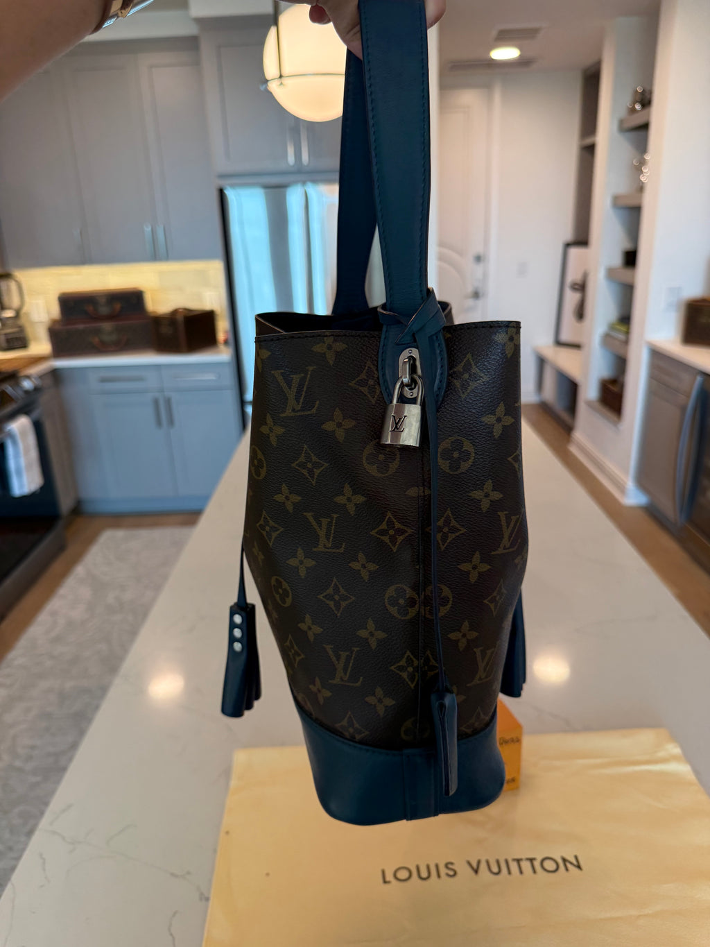Louis Vuitton Idole GM Blue - Runway Piece