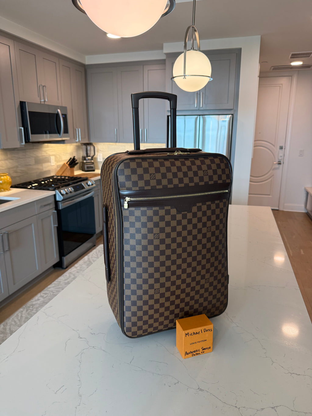 Louis Vuitton Pegase 55 Rolling Luggage