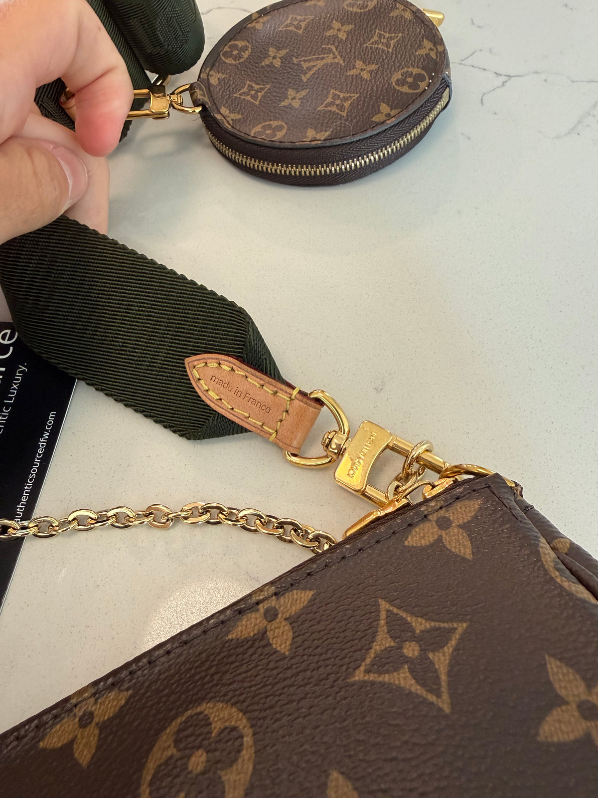 Louis Vuitton Multi Pochette Accessories Khaki