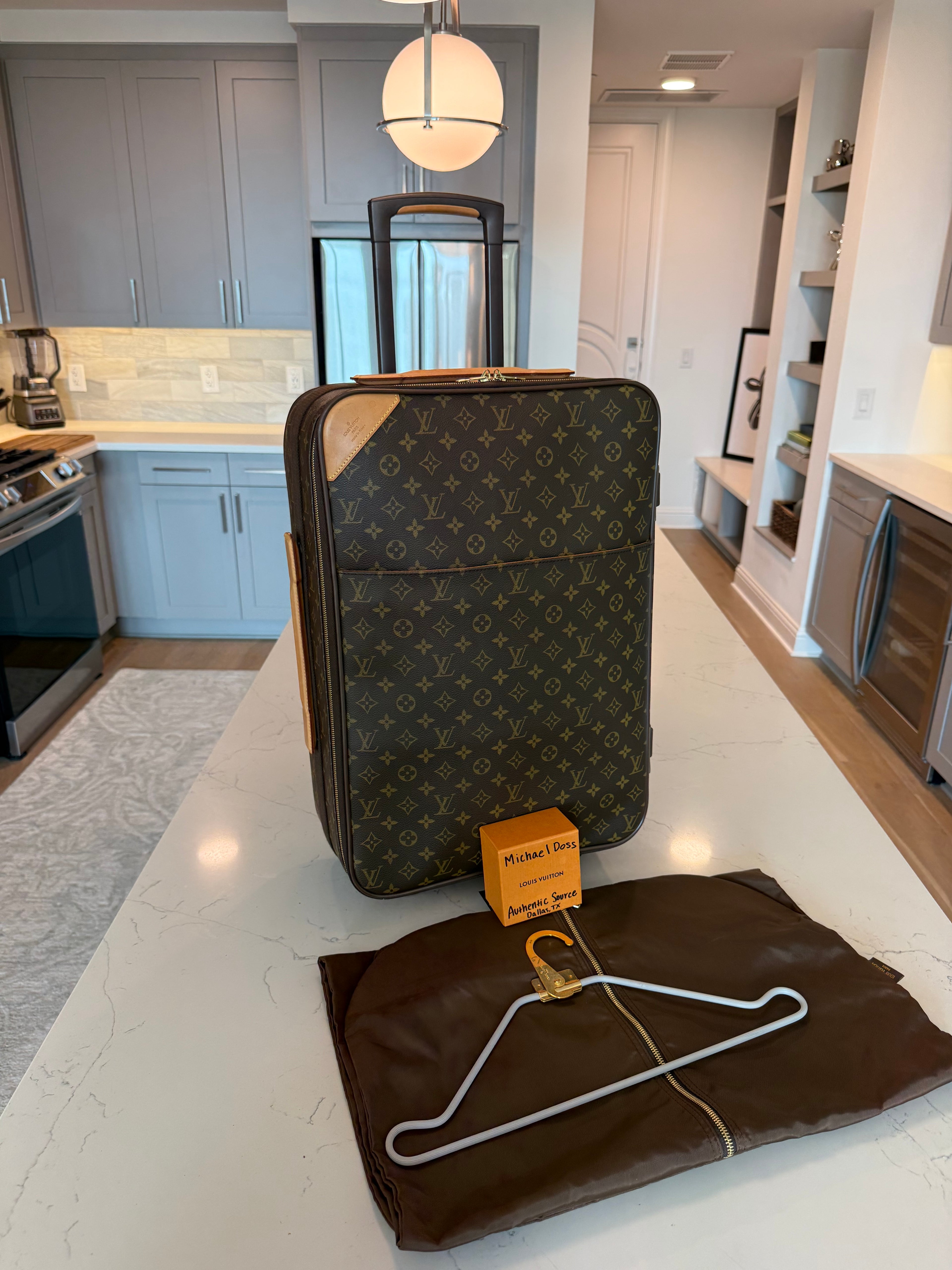 Louis Vuitton Pegase 55 Rolling Luggage
