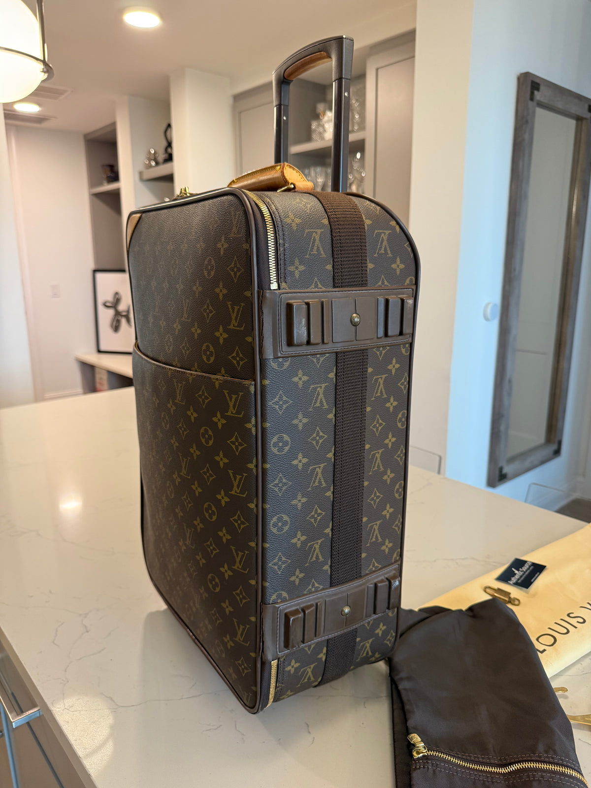 Louis Vuitton Pegase 55 Rolling Luggage