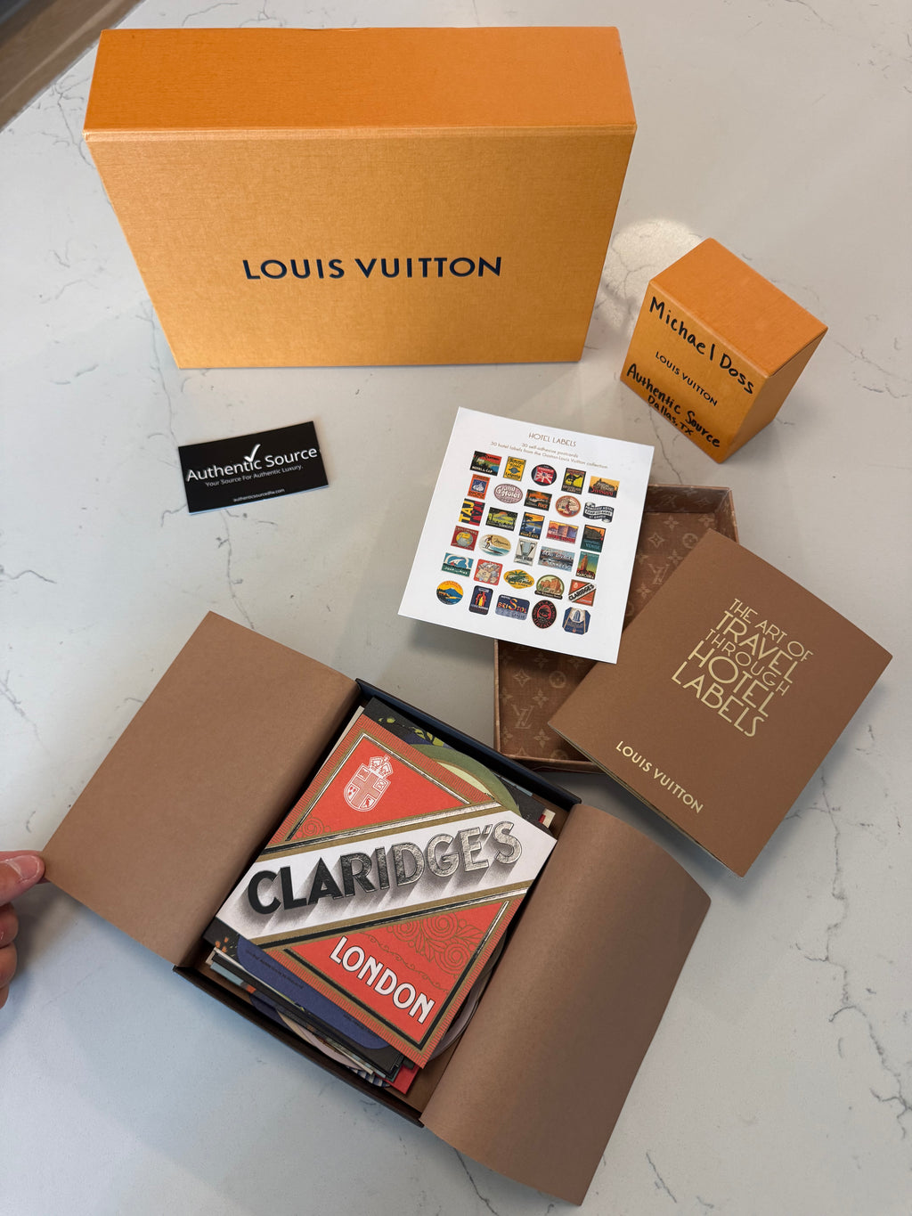 Louis Vuitton Collectors Hotel Post Cards/Stickers 2