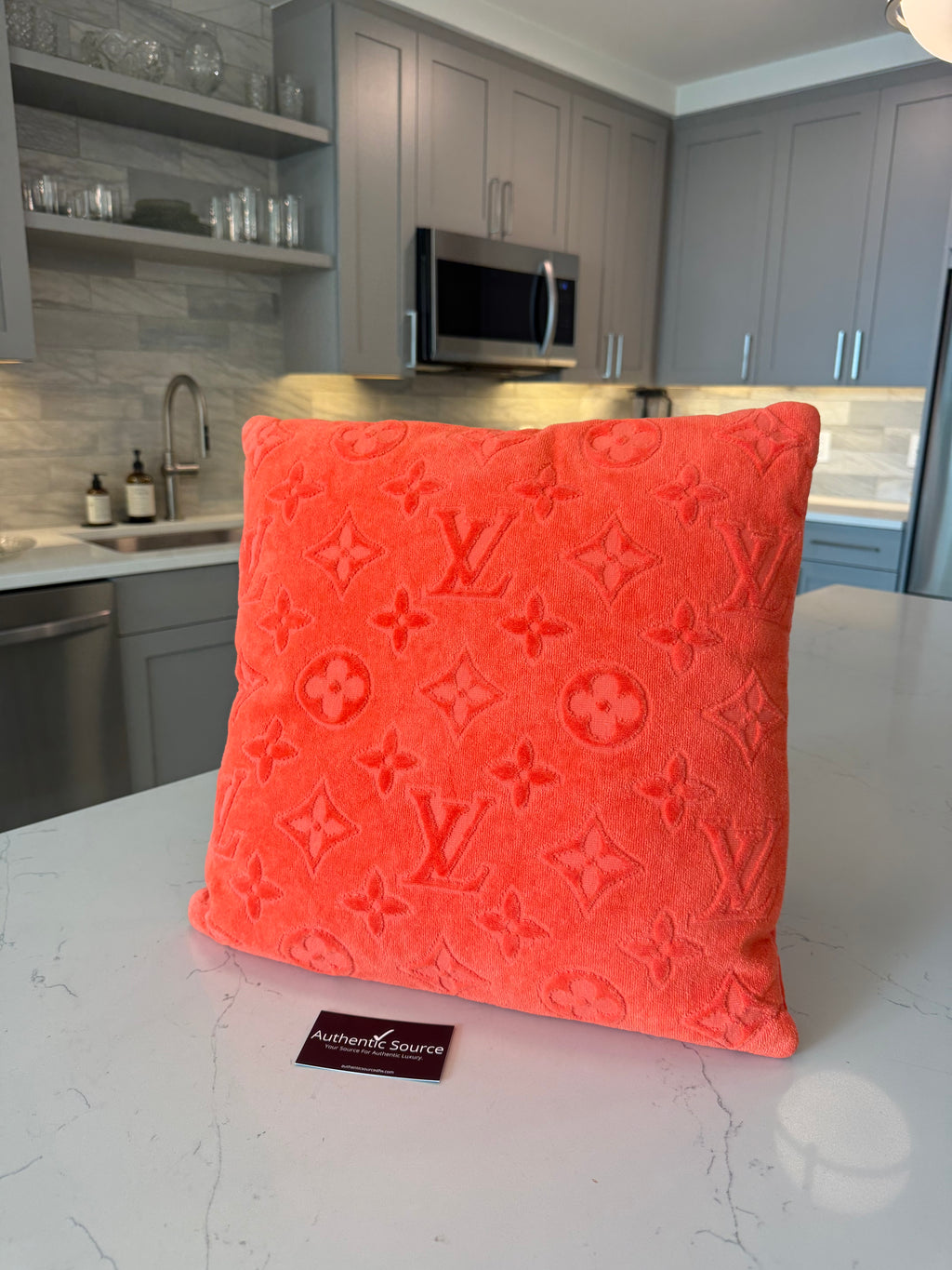 Louis Vuitton LVacation Beach Pillow Coral