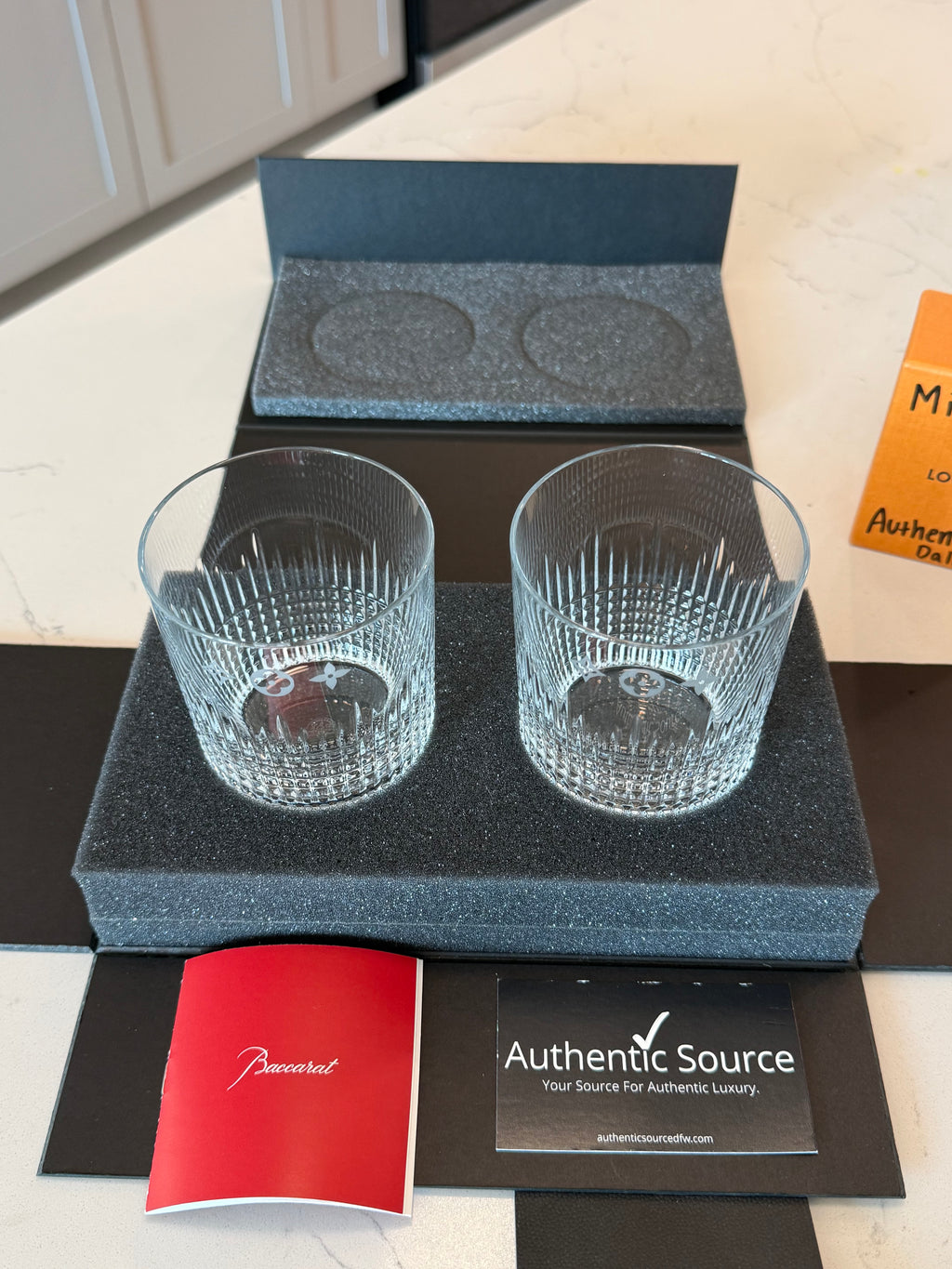 Louis Vuitton x Baccarat Glasses
