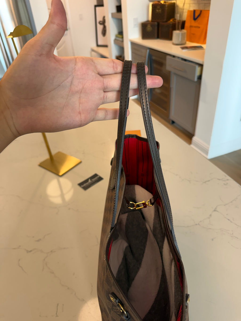 Louis Vuitton Neverfull MM Damier Ebene