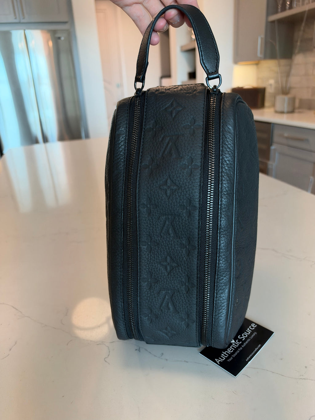 Louis Vuitton Taurillon Leather Dopp Kit