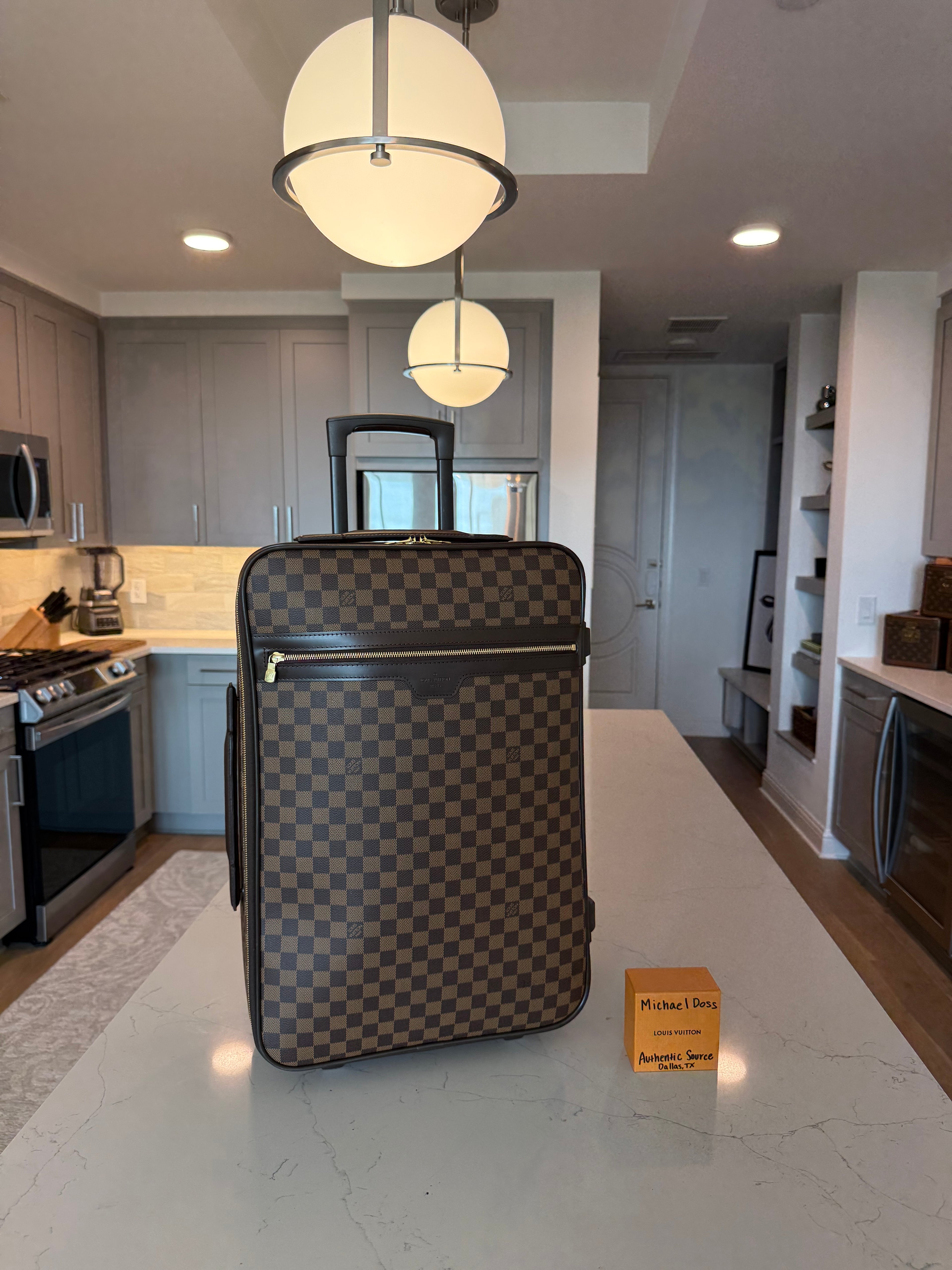 Louis Vuitton Pegase 55 Rolling Luggage