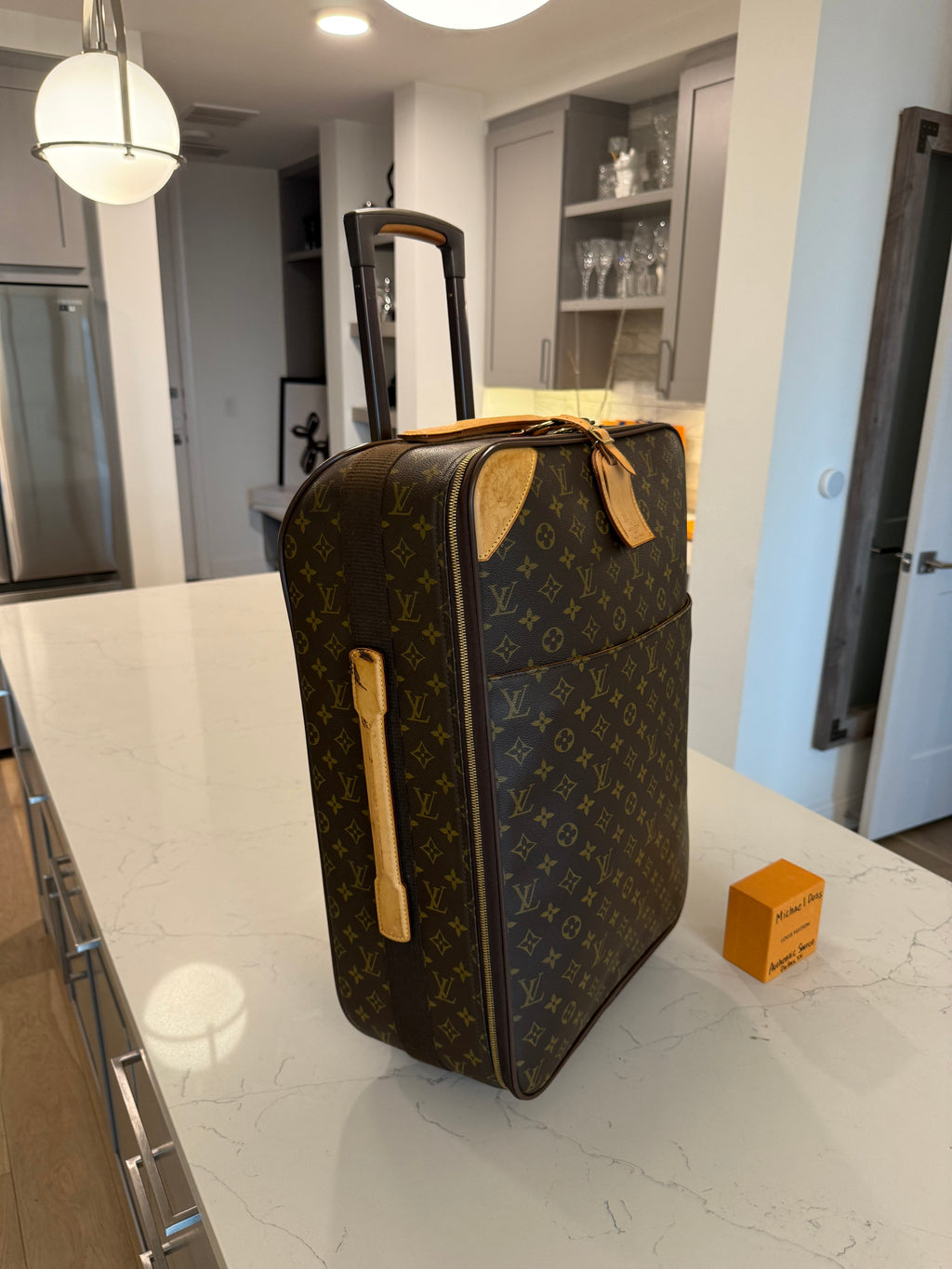 Louis Vuitton Pegase 55 Rolling Luggage