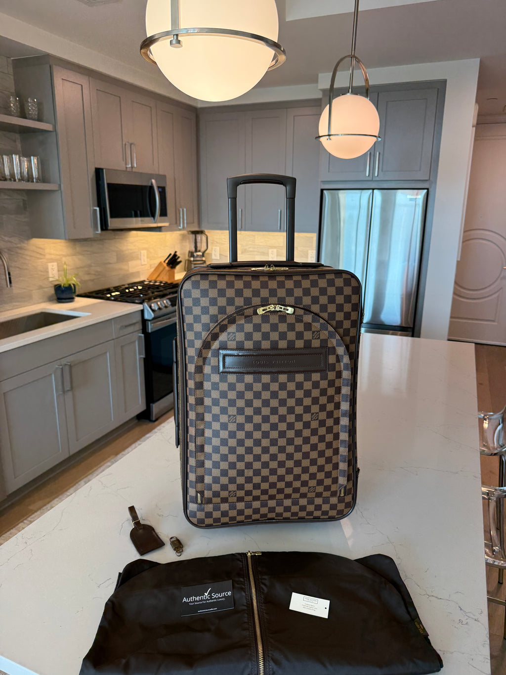 Louis Vuitton Pegase 55 Rolling Luggage
