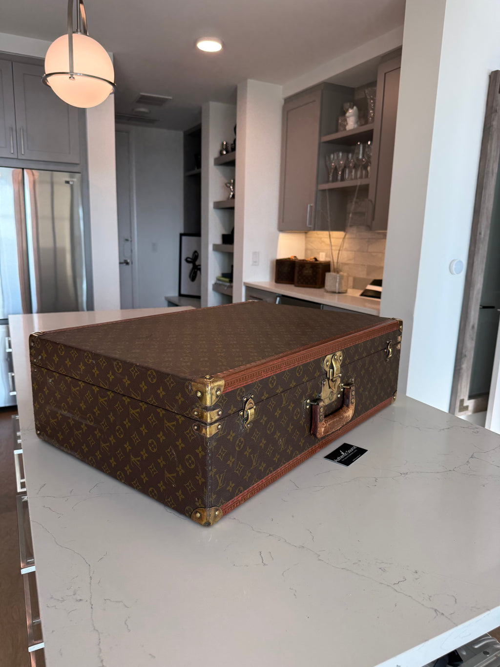 Louis Vuitton Vintage Bisten Trunk