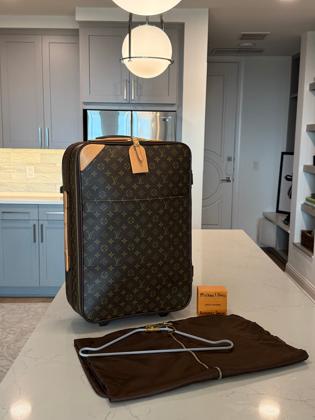 Louis Vuitton Pegase 55 Rolling Luggage