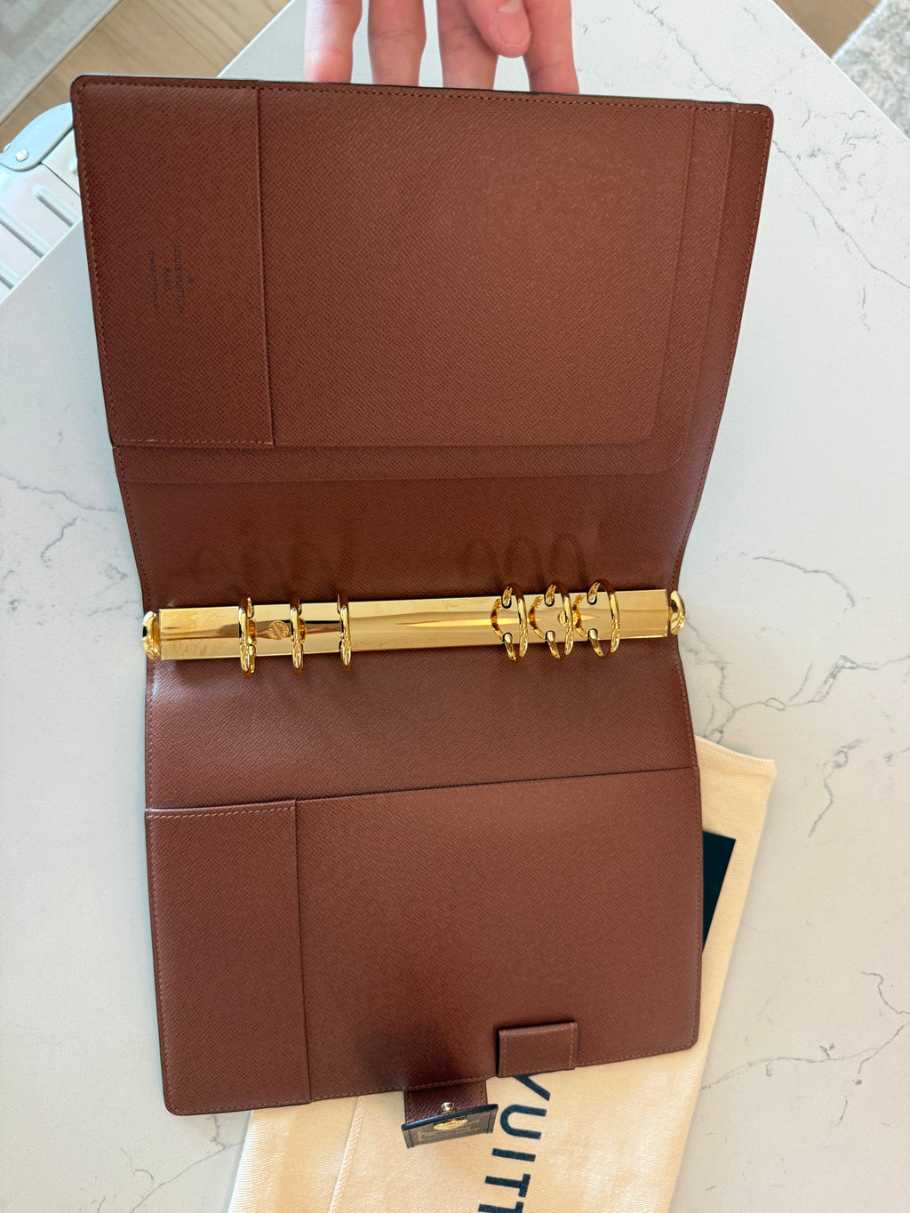 Louis Vuitton Agenda GM (New Model)