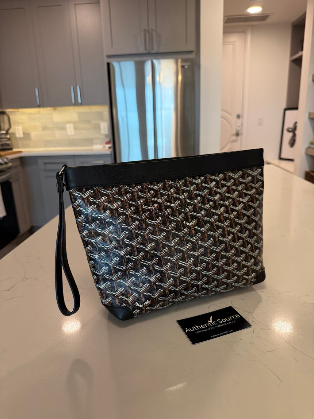 Goyard Goyardine Conti Pouch