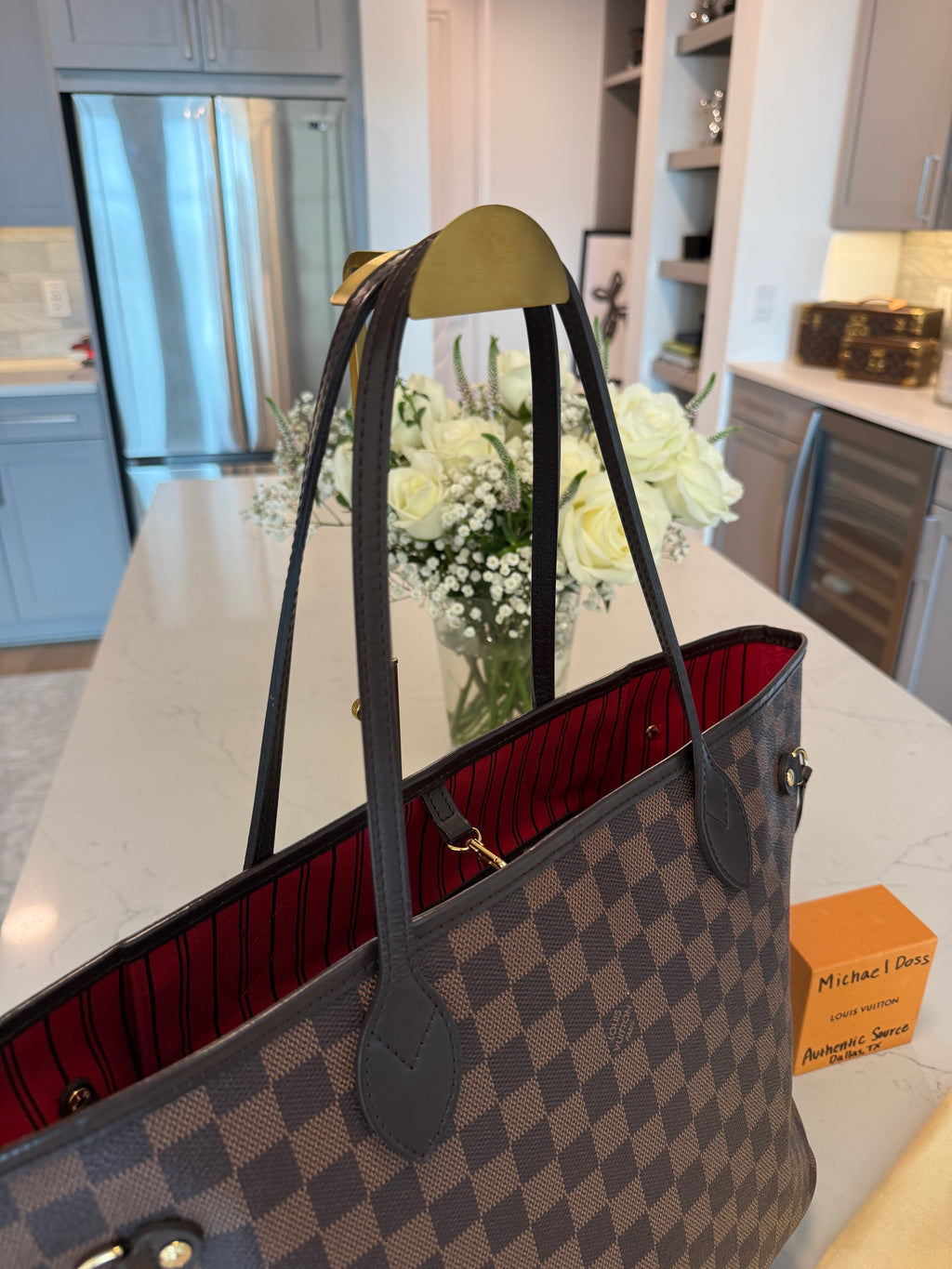 Louis Vuitton Neverfull MM Damier Ebene