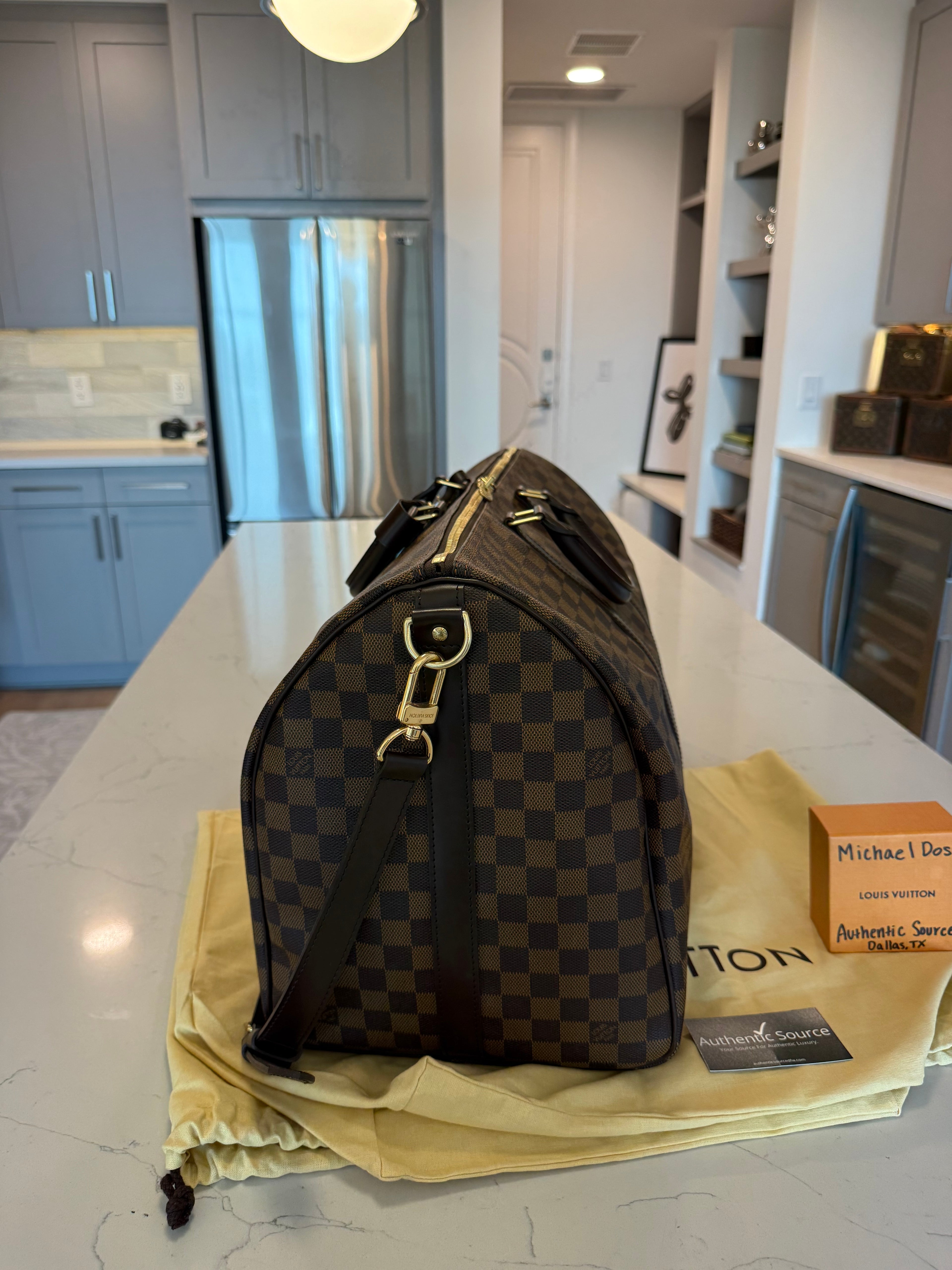 Louis Vuitton Keepall 55 Bandouliere DE