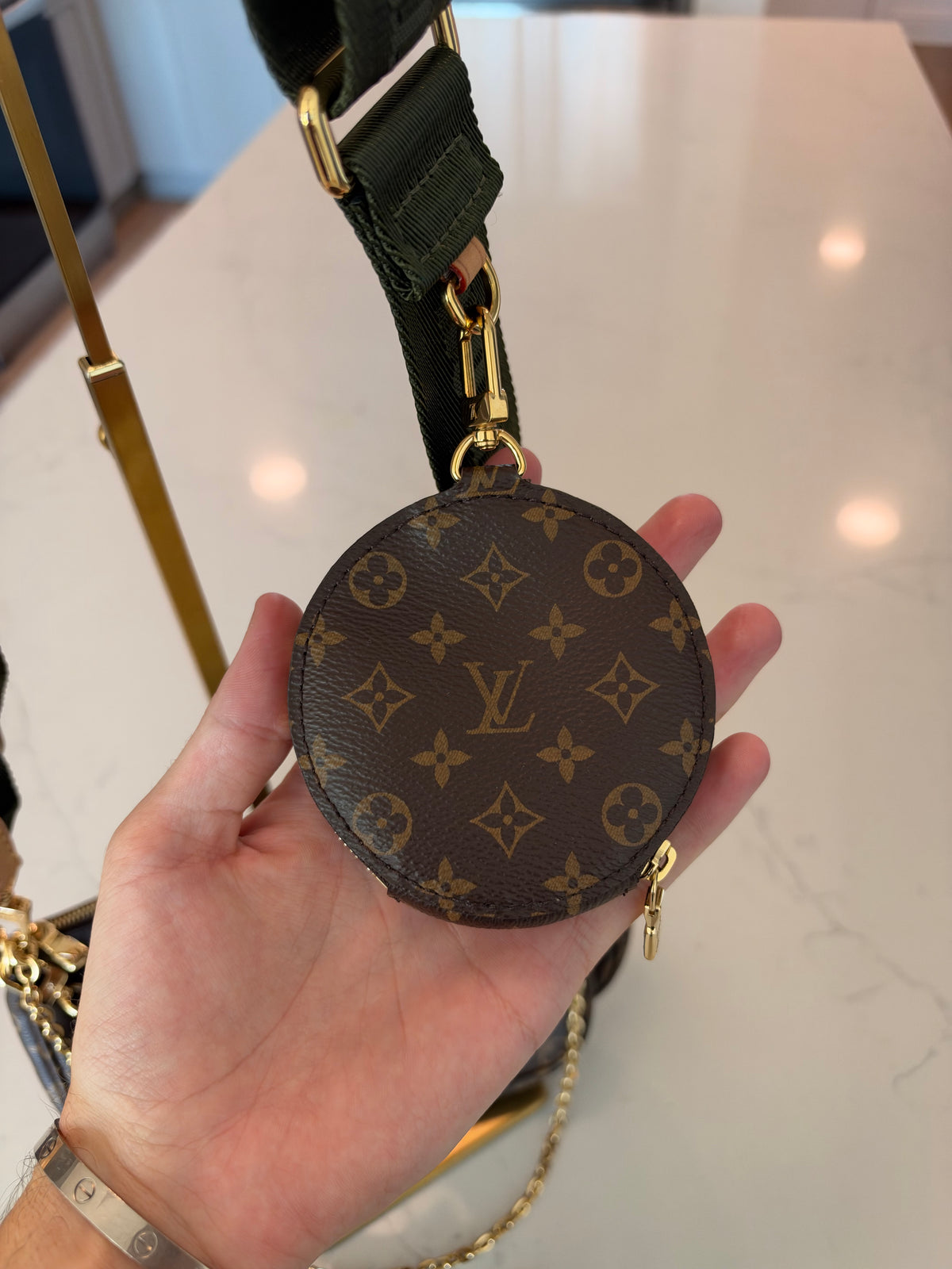 Louis Vuitton Multi Pochette Accessories Khaki